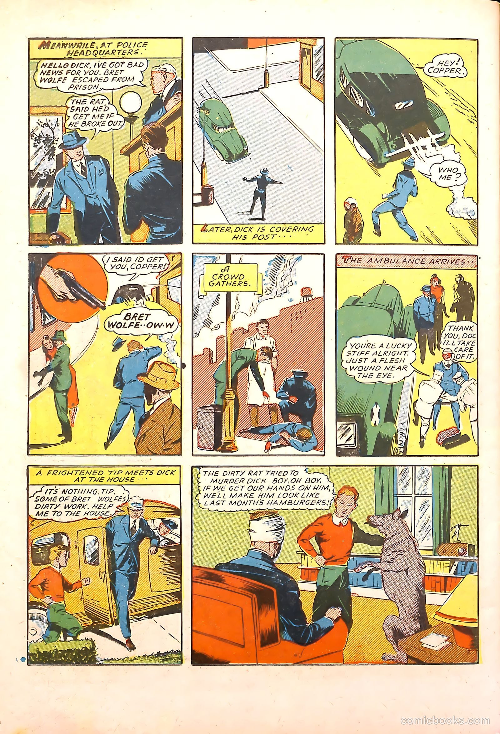 Bulls Eye Comics #11 (1944) — page 38 of 53
