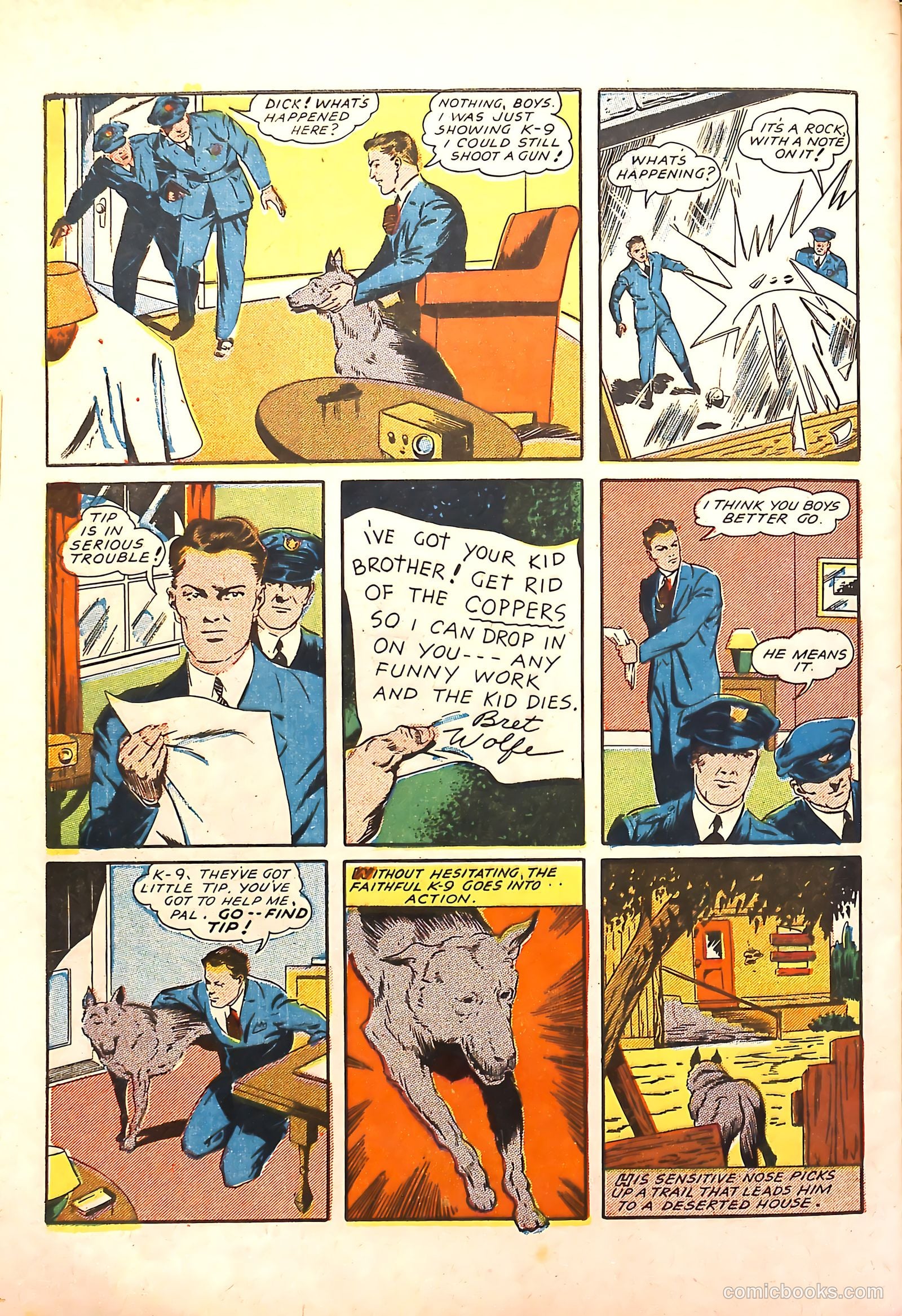 Bulls Eye Comics #11 (1944) — page 40 of 53