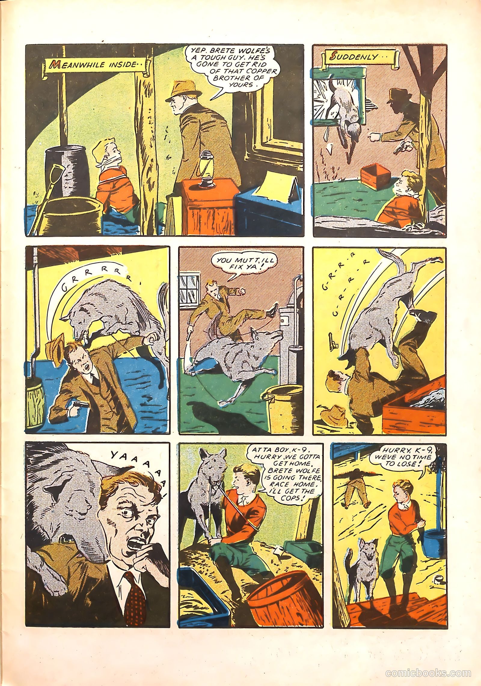 Bulls Eye Comics #11 (1944) — page 41 of 53