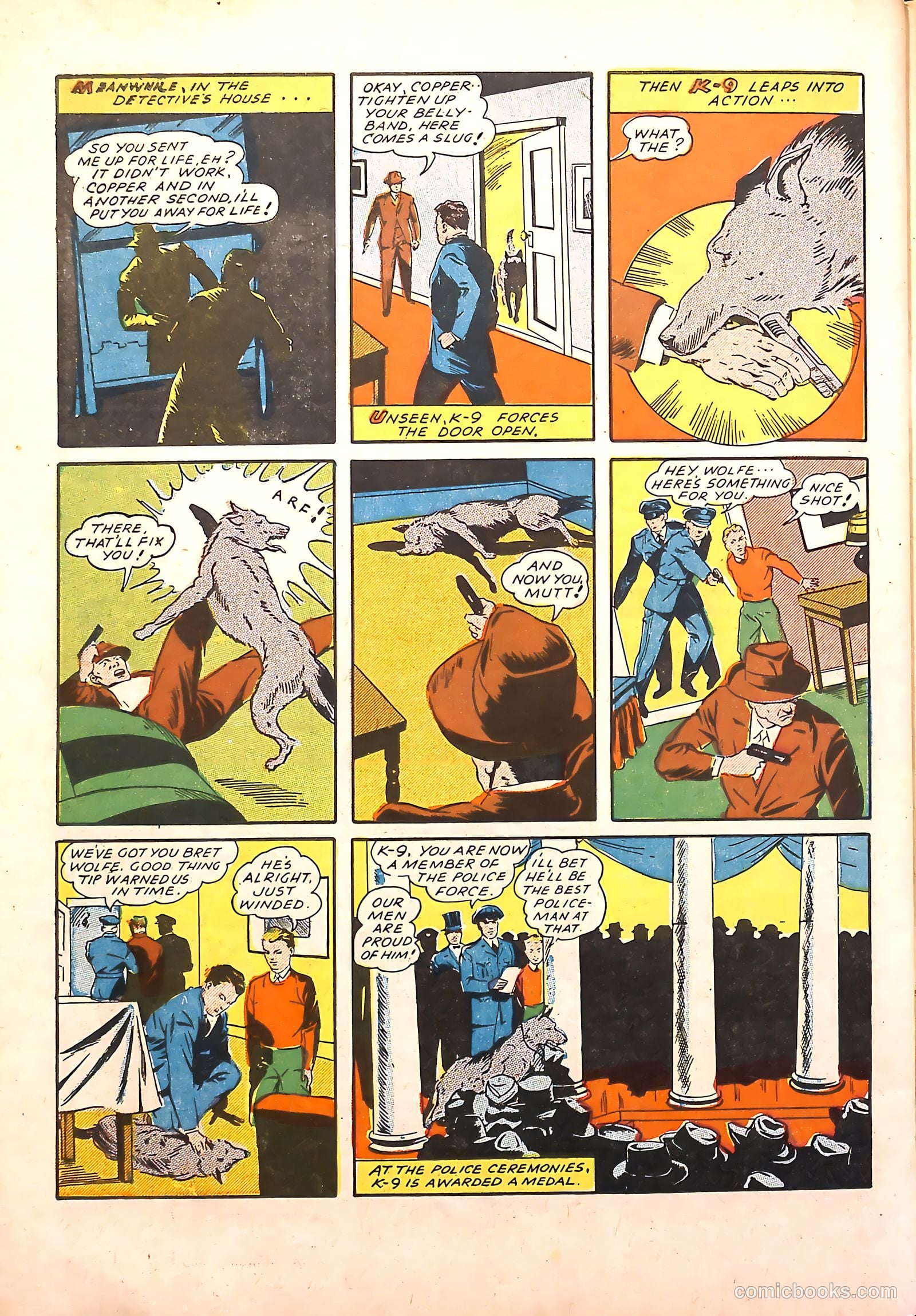 Bulls Eye Comics #11 (1944) — page 42 of 53