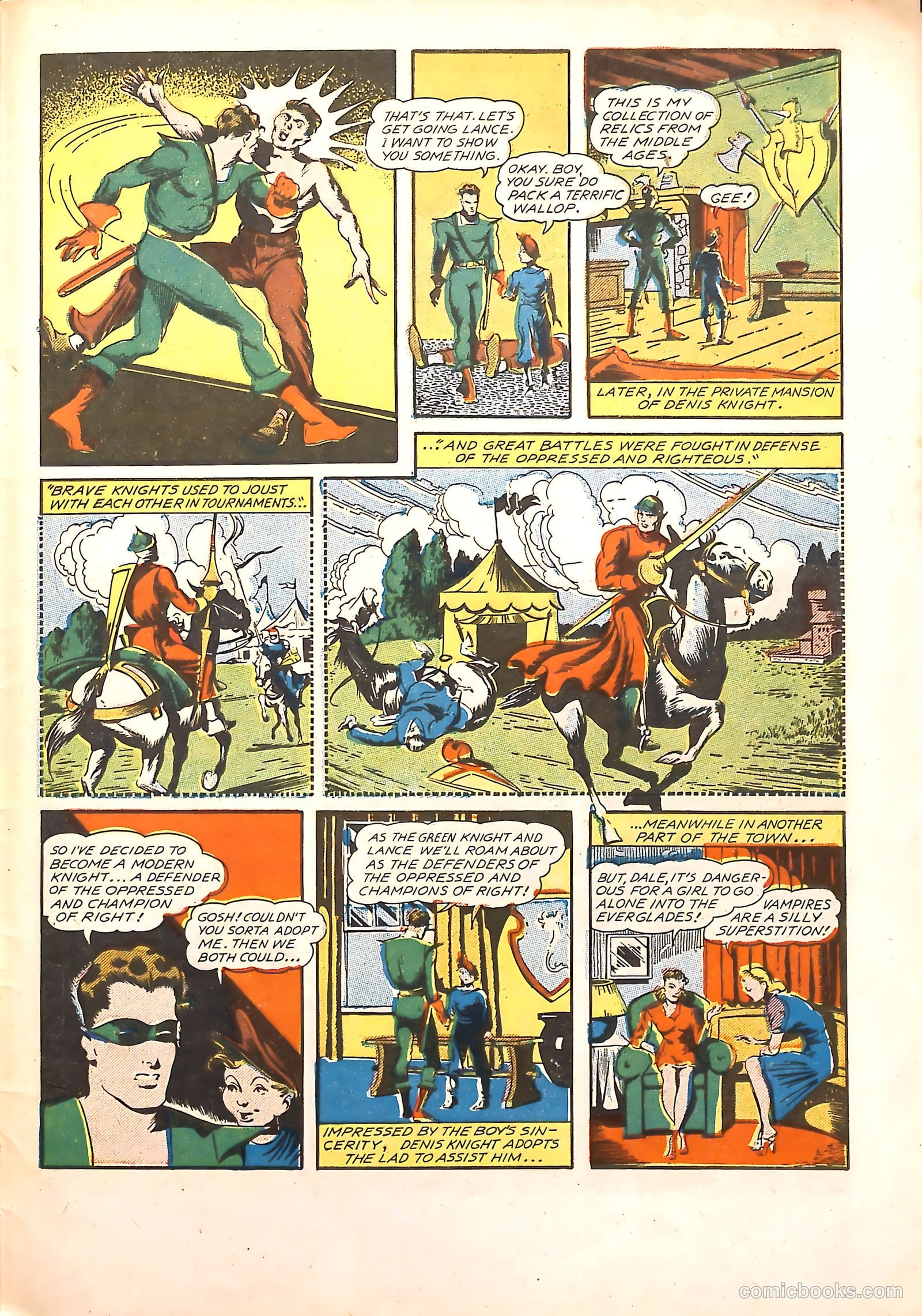 Bulls Eye Comics #11 (1944) — page 47 of 53