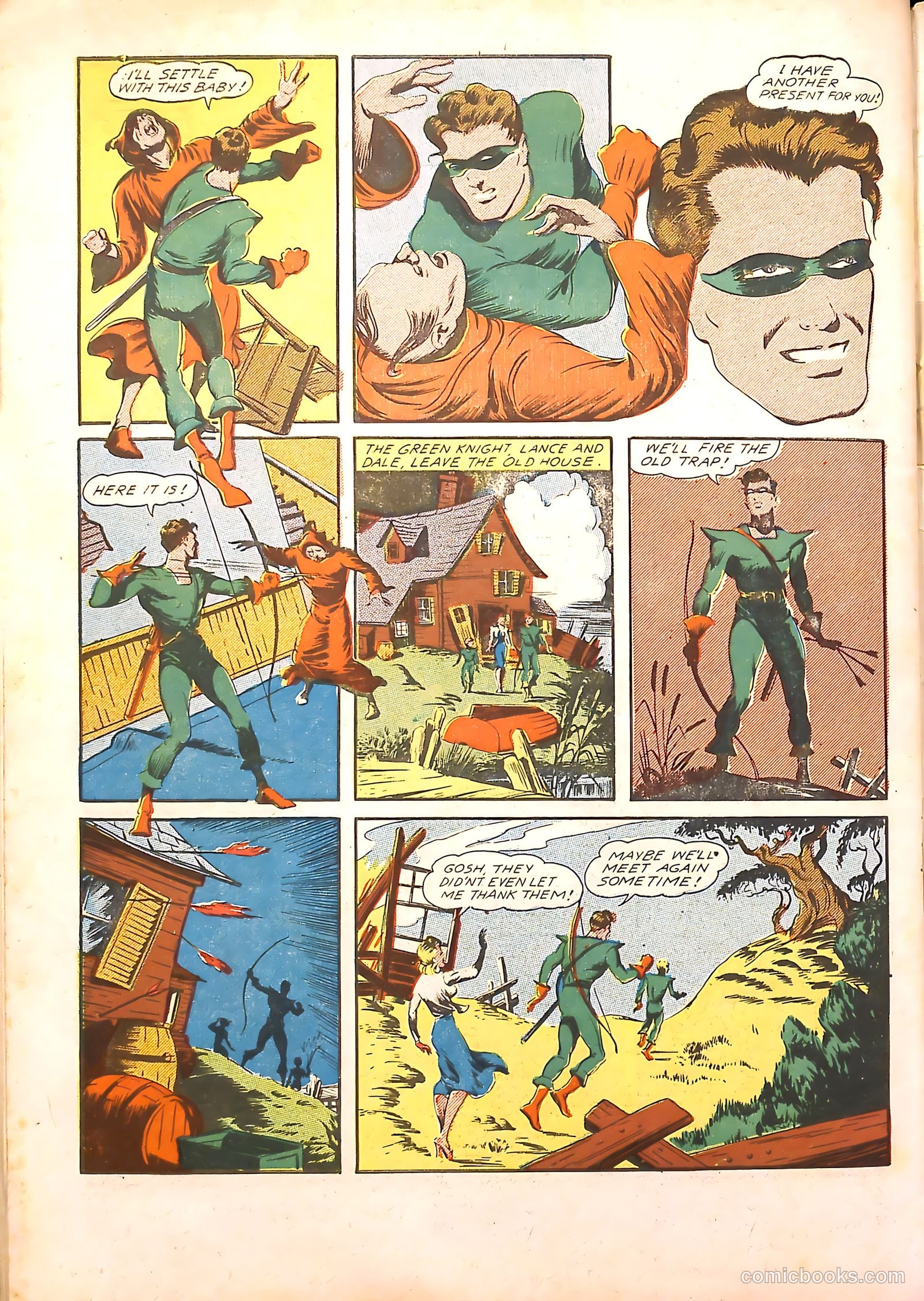 Bulls Eye Comics #11 (1944) — page 50 of 53