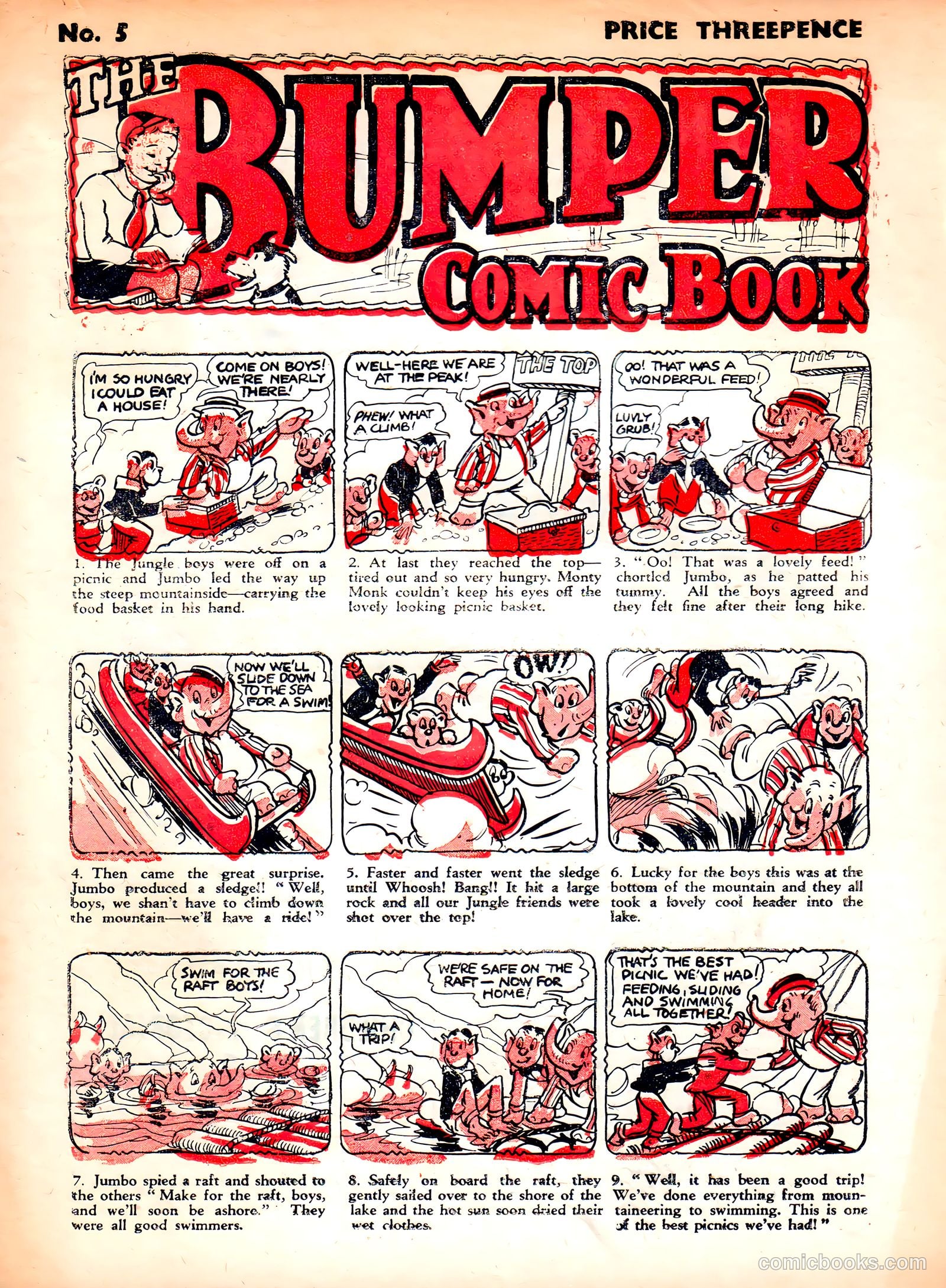 Bumper Comic Book #5