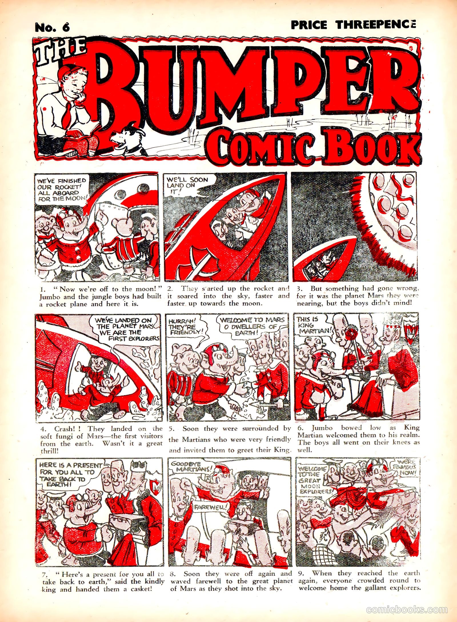 Bumper Comic Book #6