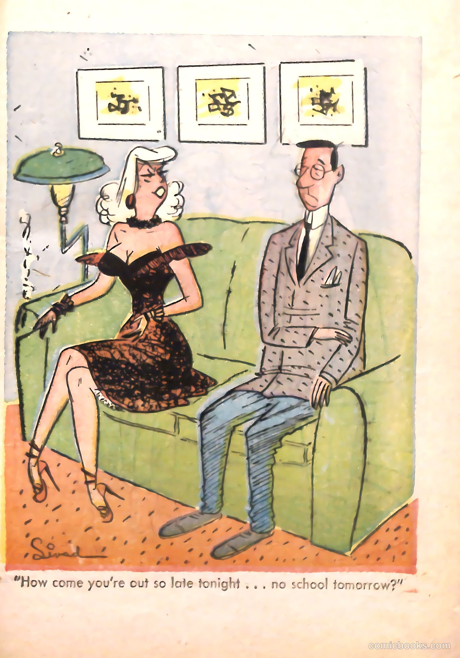 Bust Out Laffin' #9 (1955) — page 85 of 100
