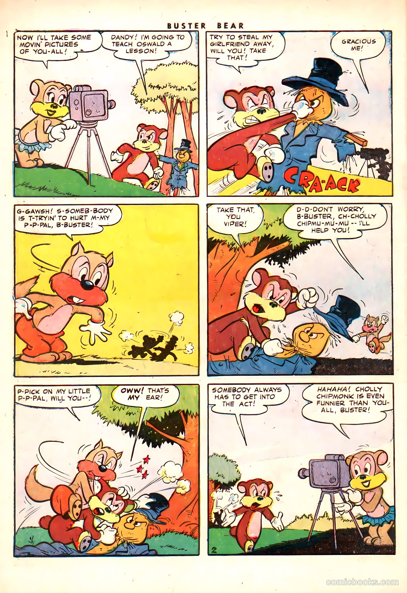 Buster Bear #1 (1953) — page 4 of 36