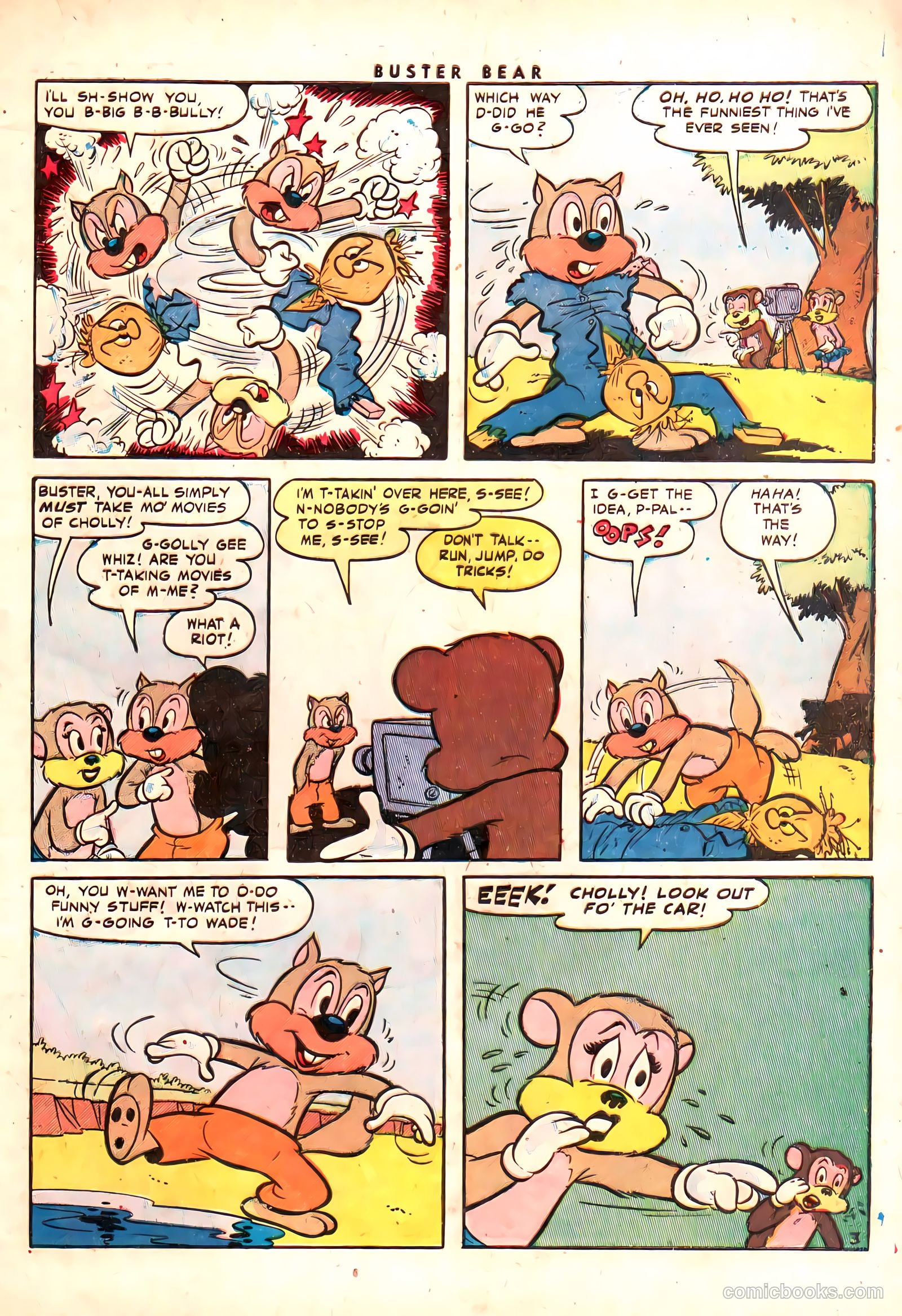 Buster Bear #1 (1953) — page 5 of 36