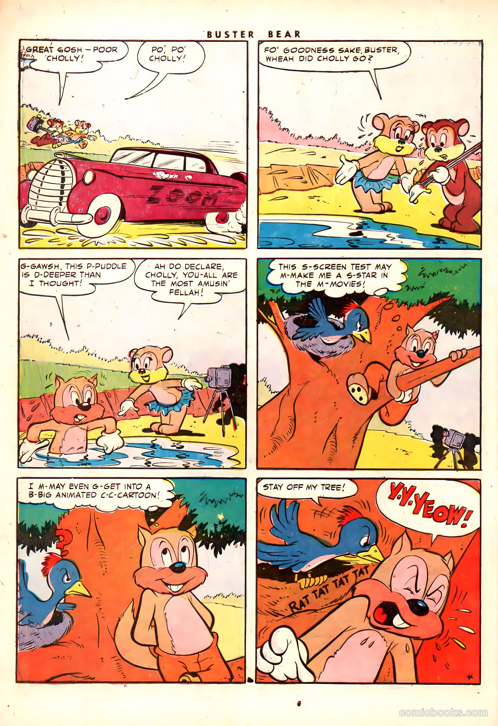 Buster Bear #1 (1953) — page 6 of 36