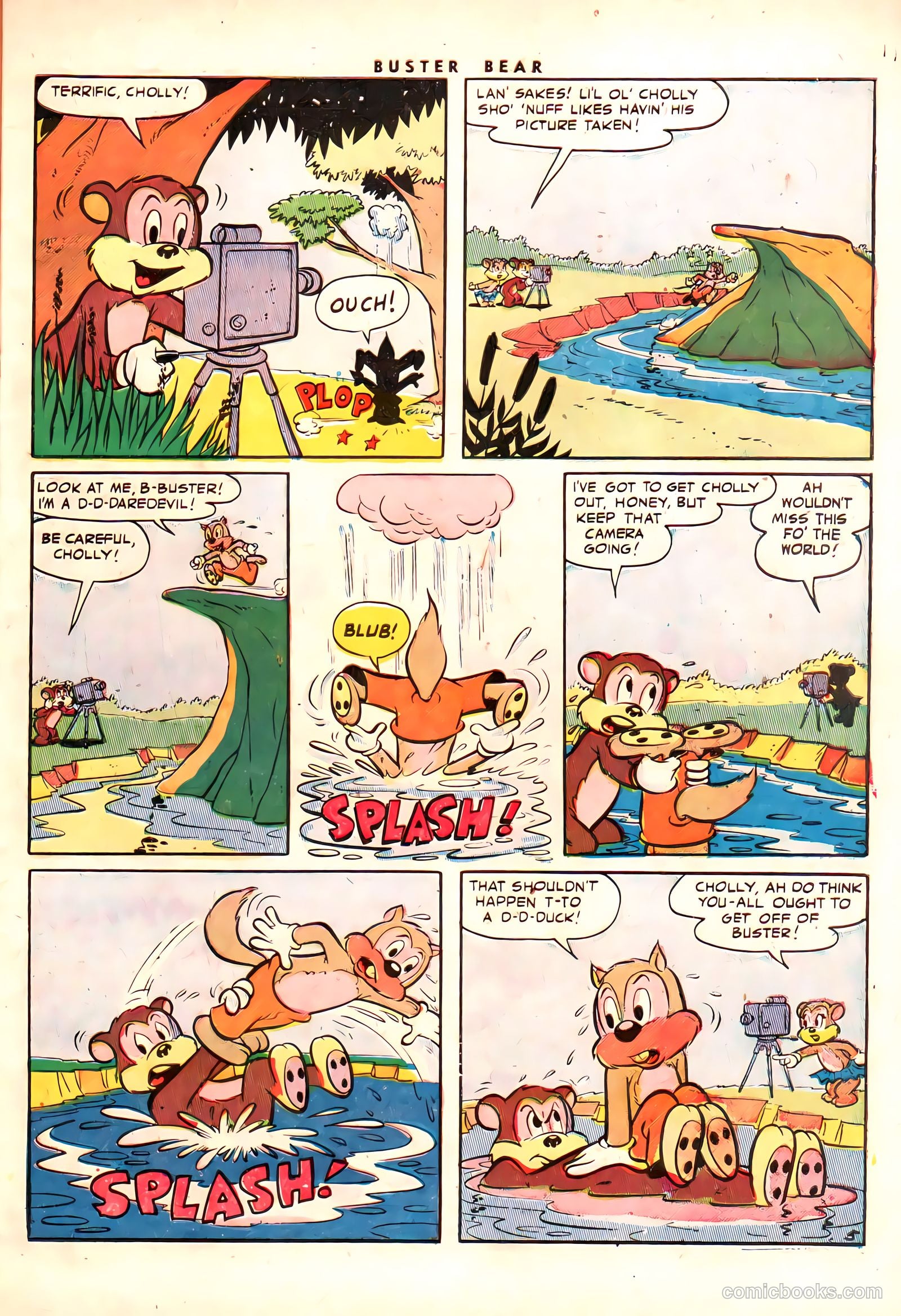 Buster Bear #1 (1953) — page 7 of 36