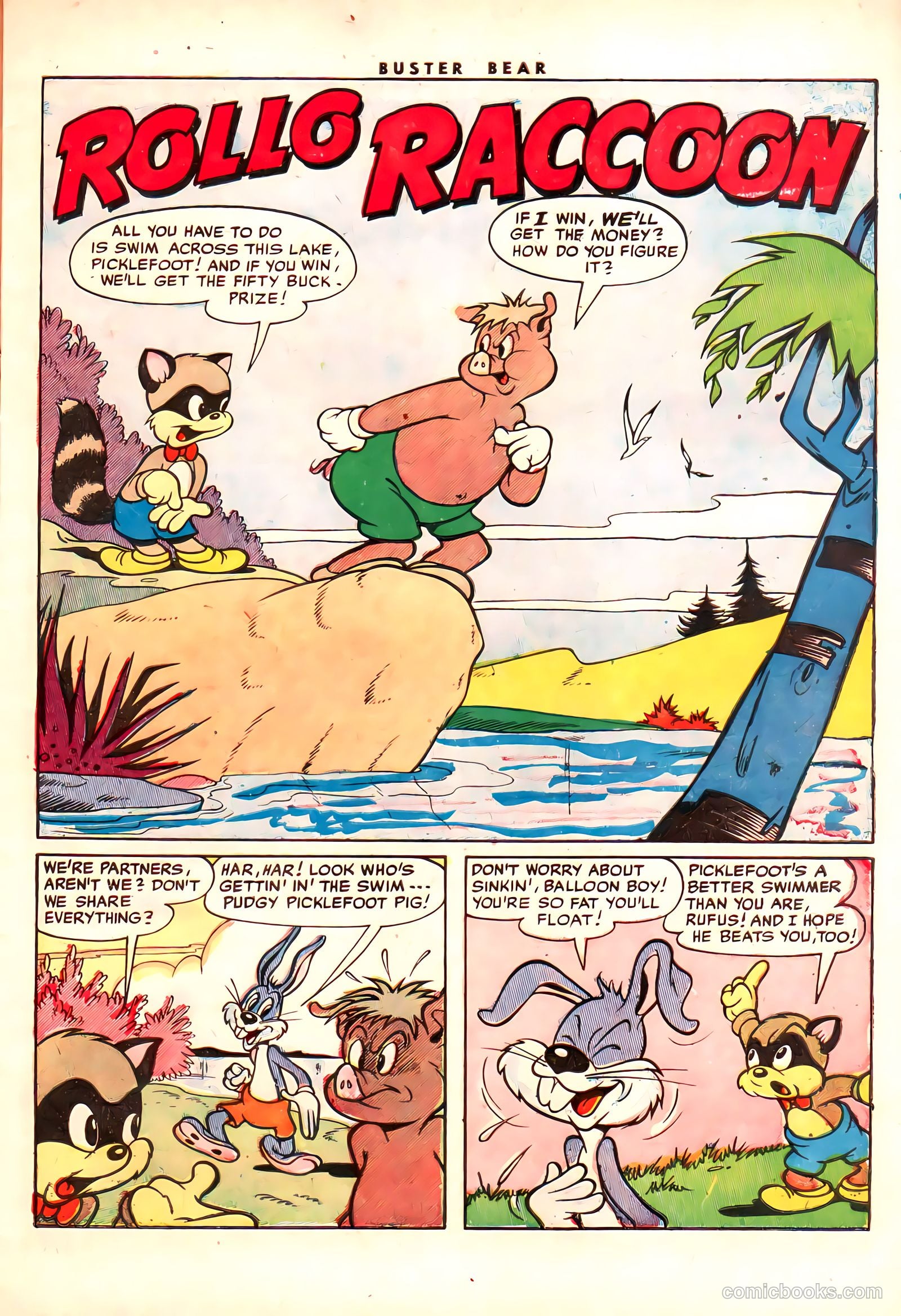 Buster Bear #1 (1953) — page 9 of 36