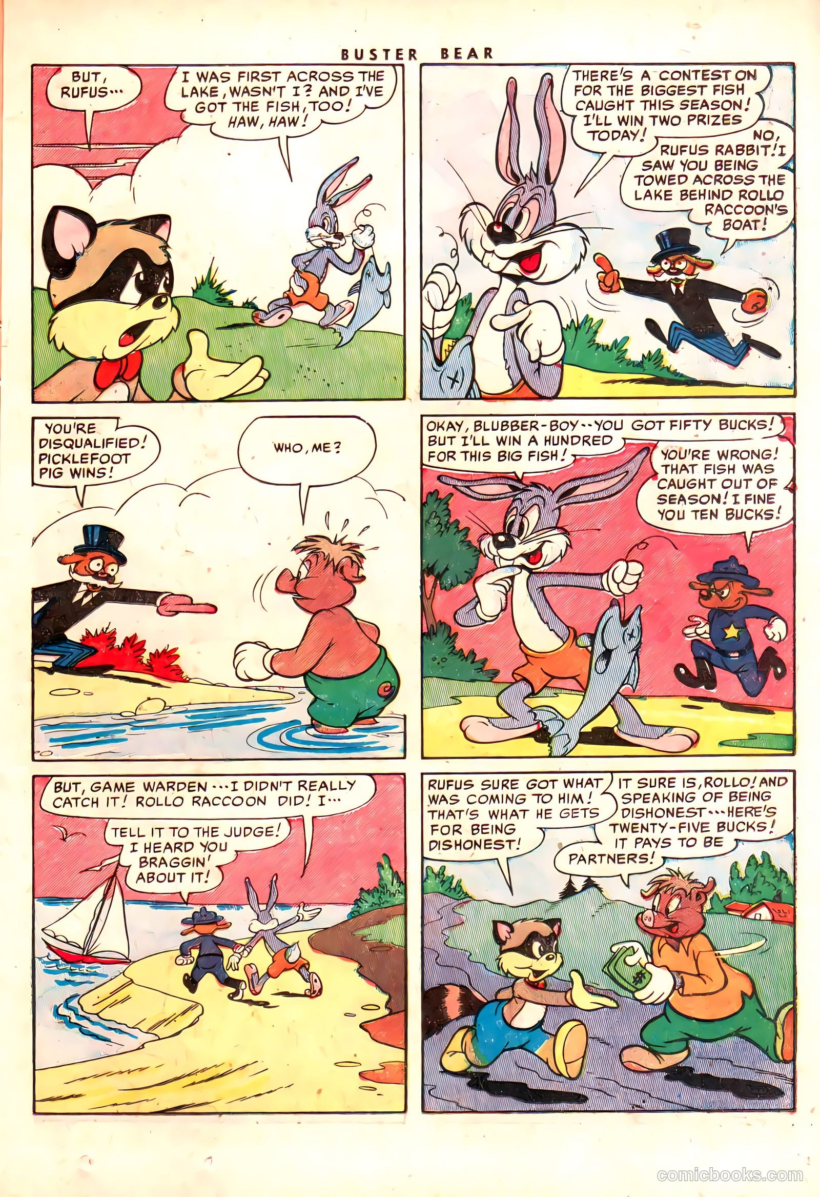 Buster Bear #1 (1953) — page 13 of 36