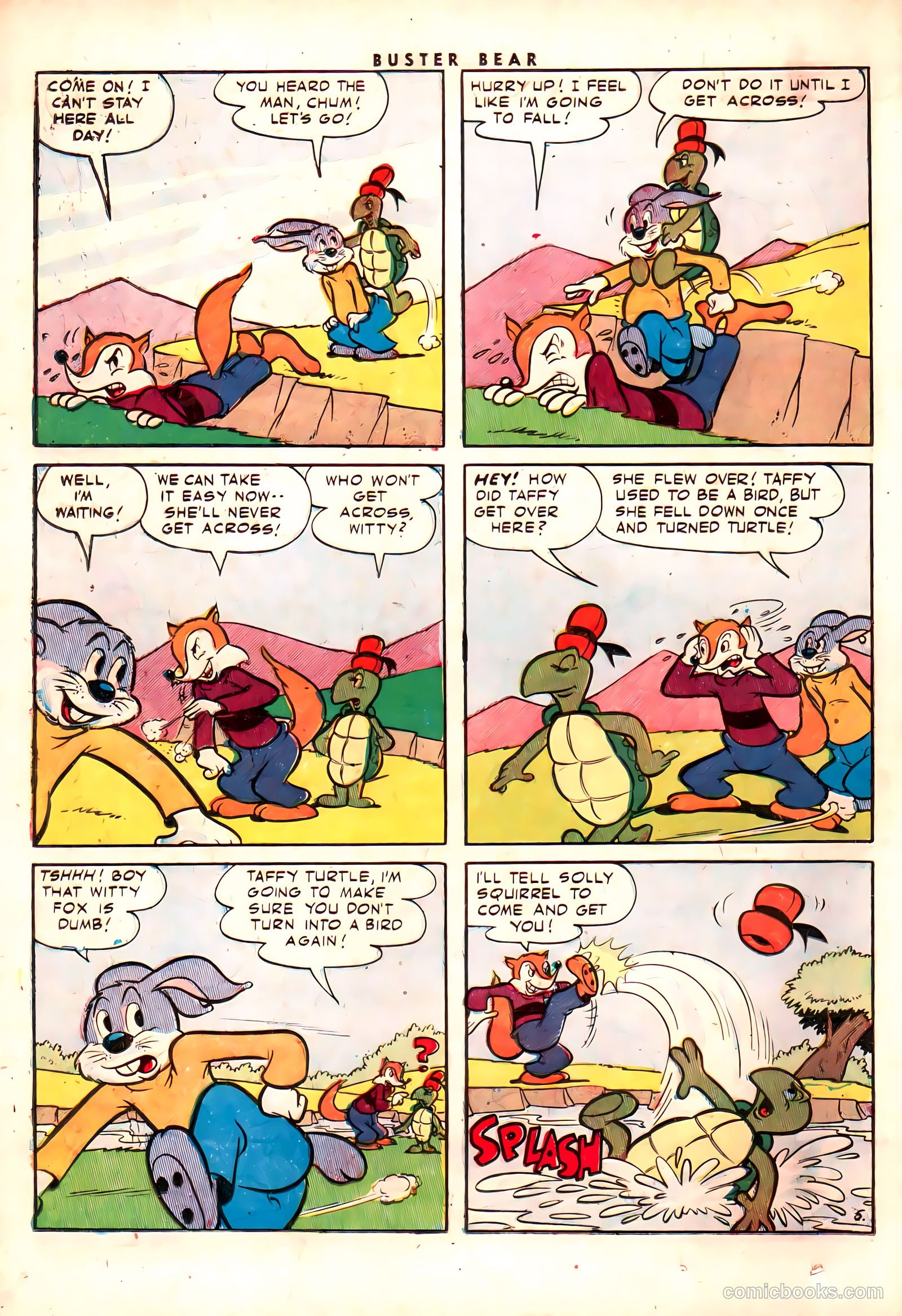 Buster Bear #1 (1953) — page 18 of 36