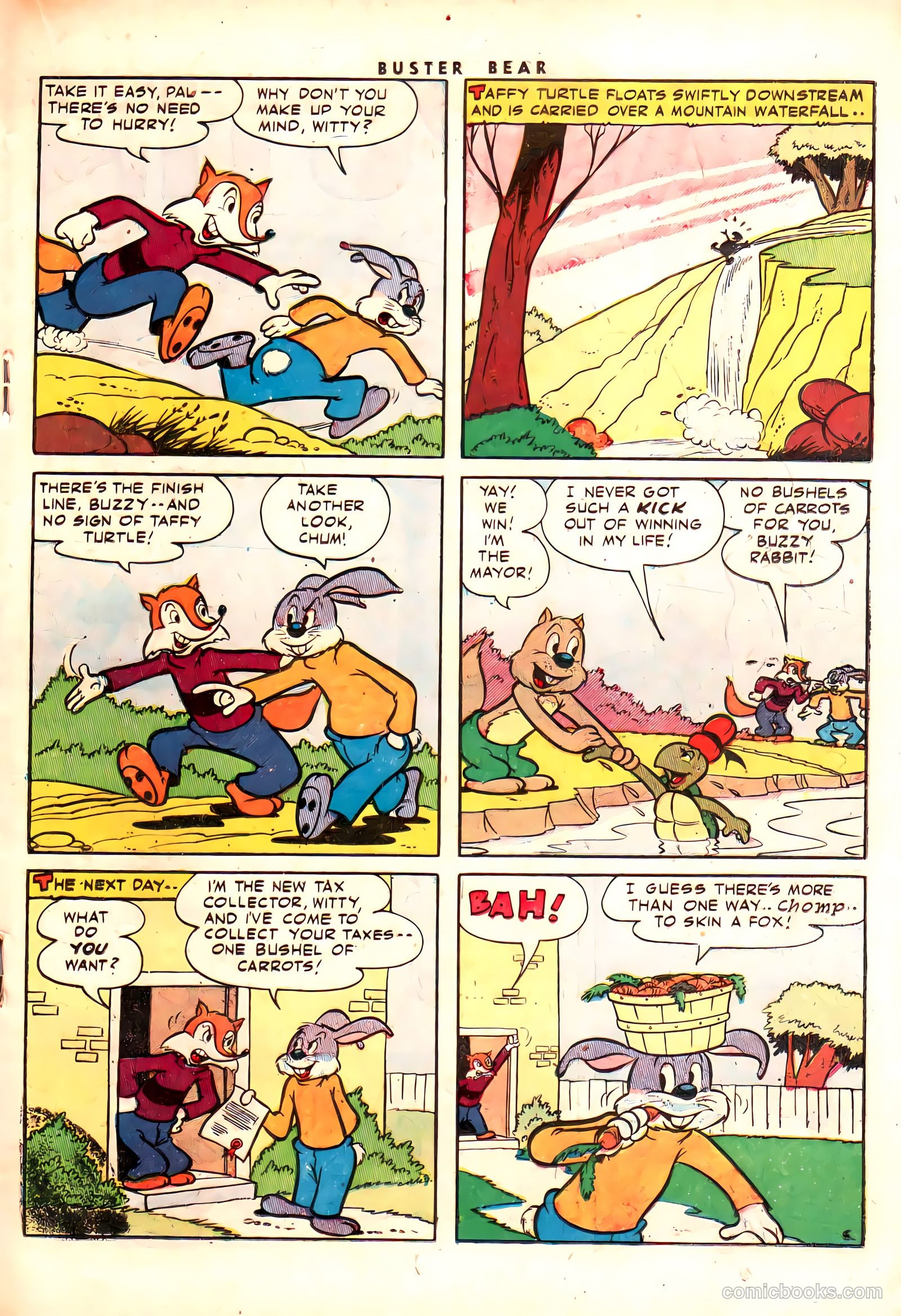 Buster Bear #1 (1953) — page 19 of 36