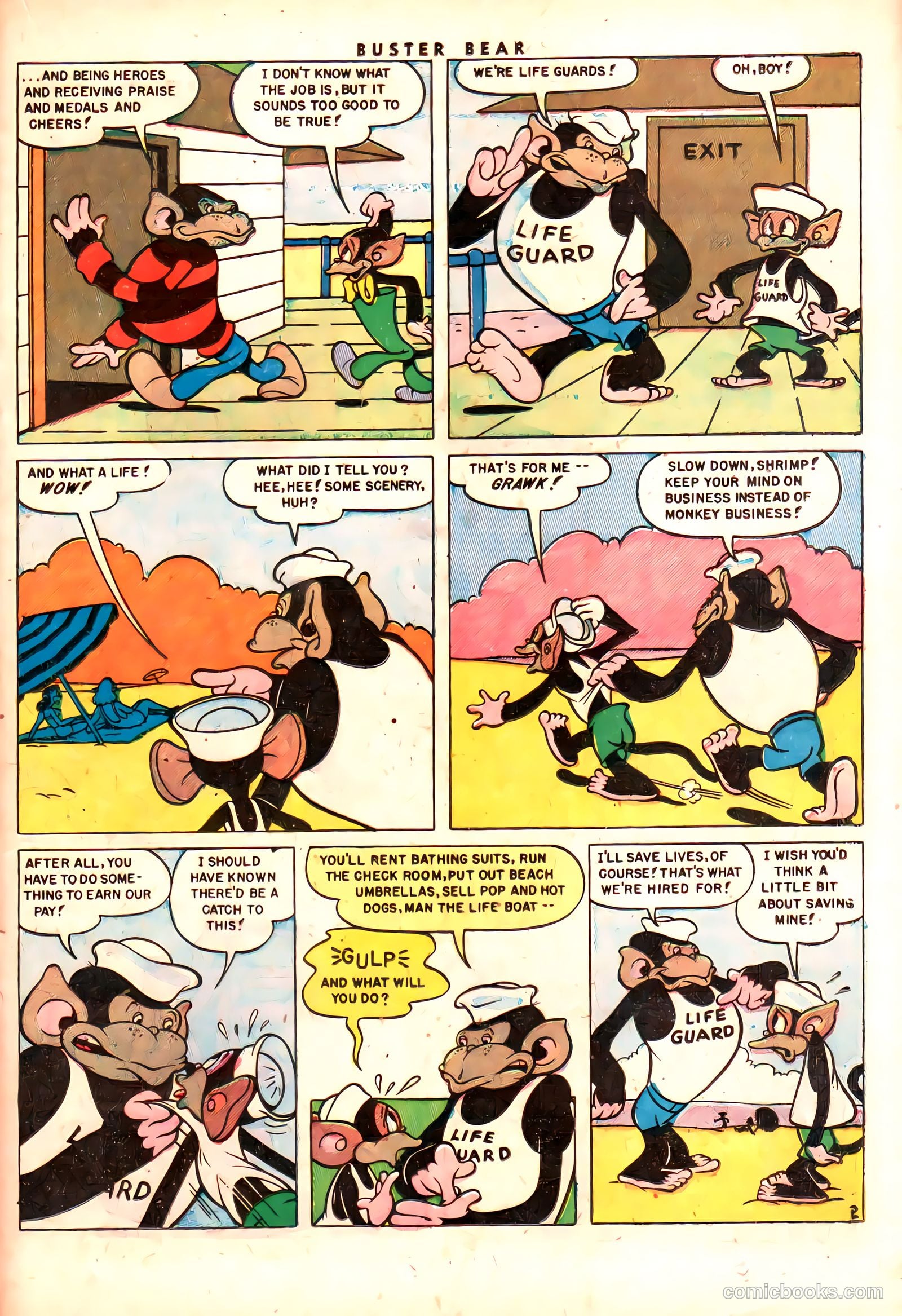 Buster Bear #1 (1953) — page 21 of 36