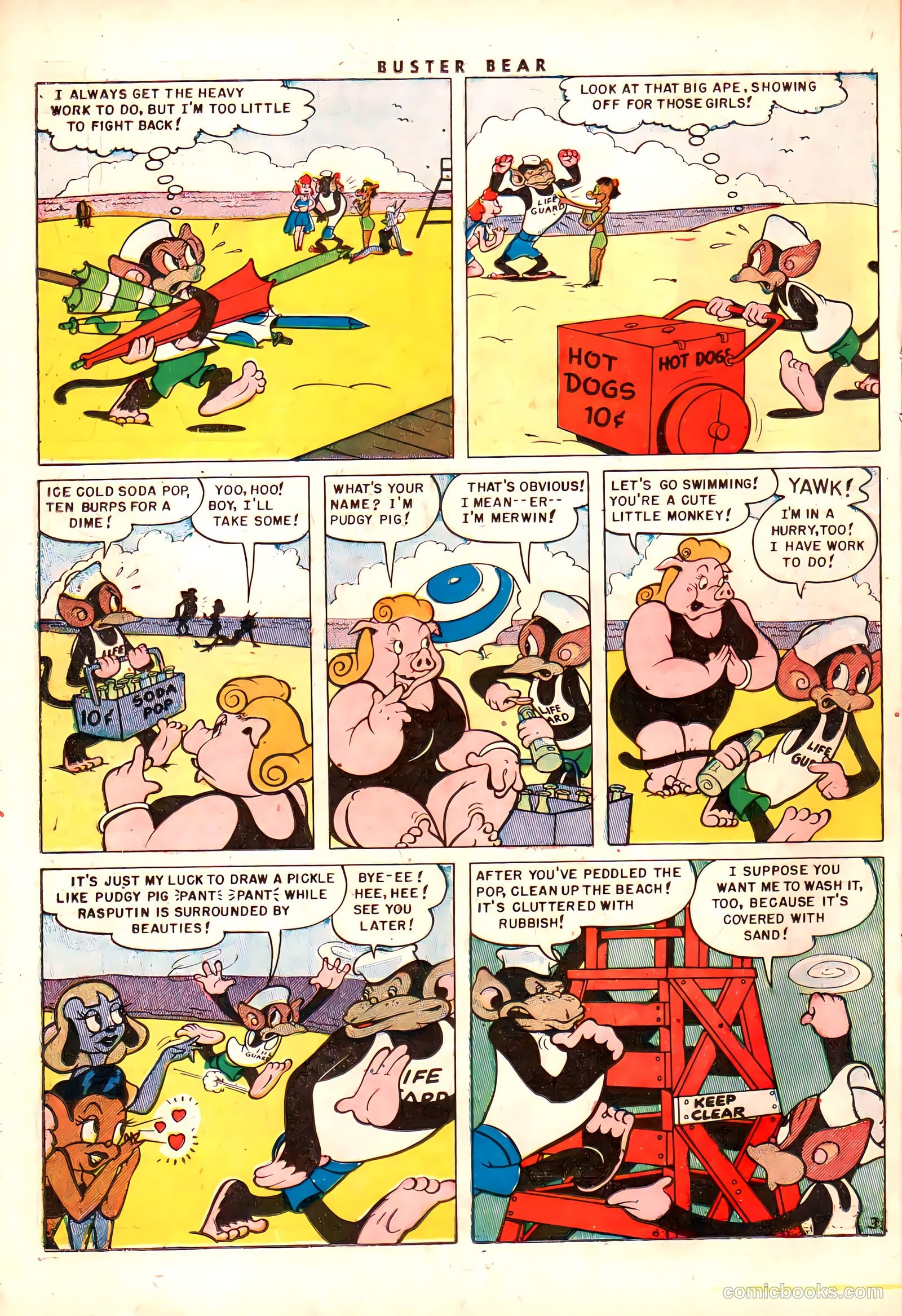 Buster Bear #1 (1953) — page 22 of 36