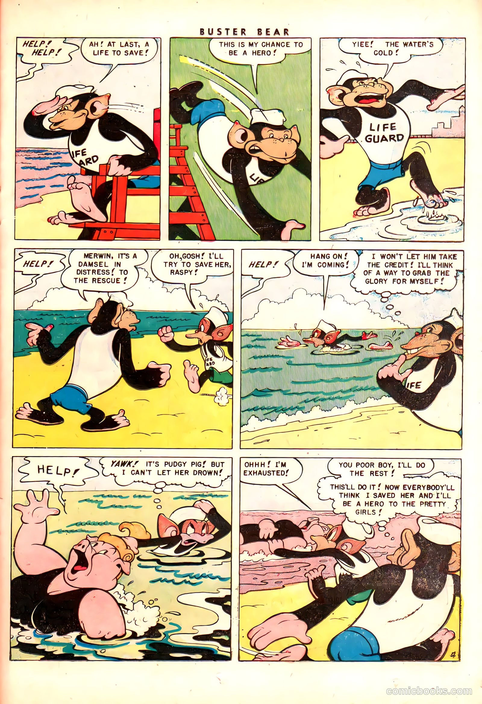 Buster Bear #1 (1953) — page 23 of 36