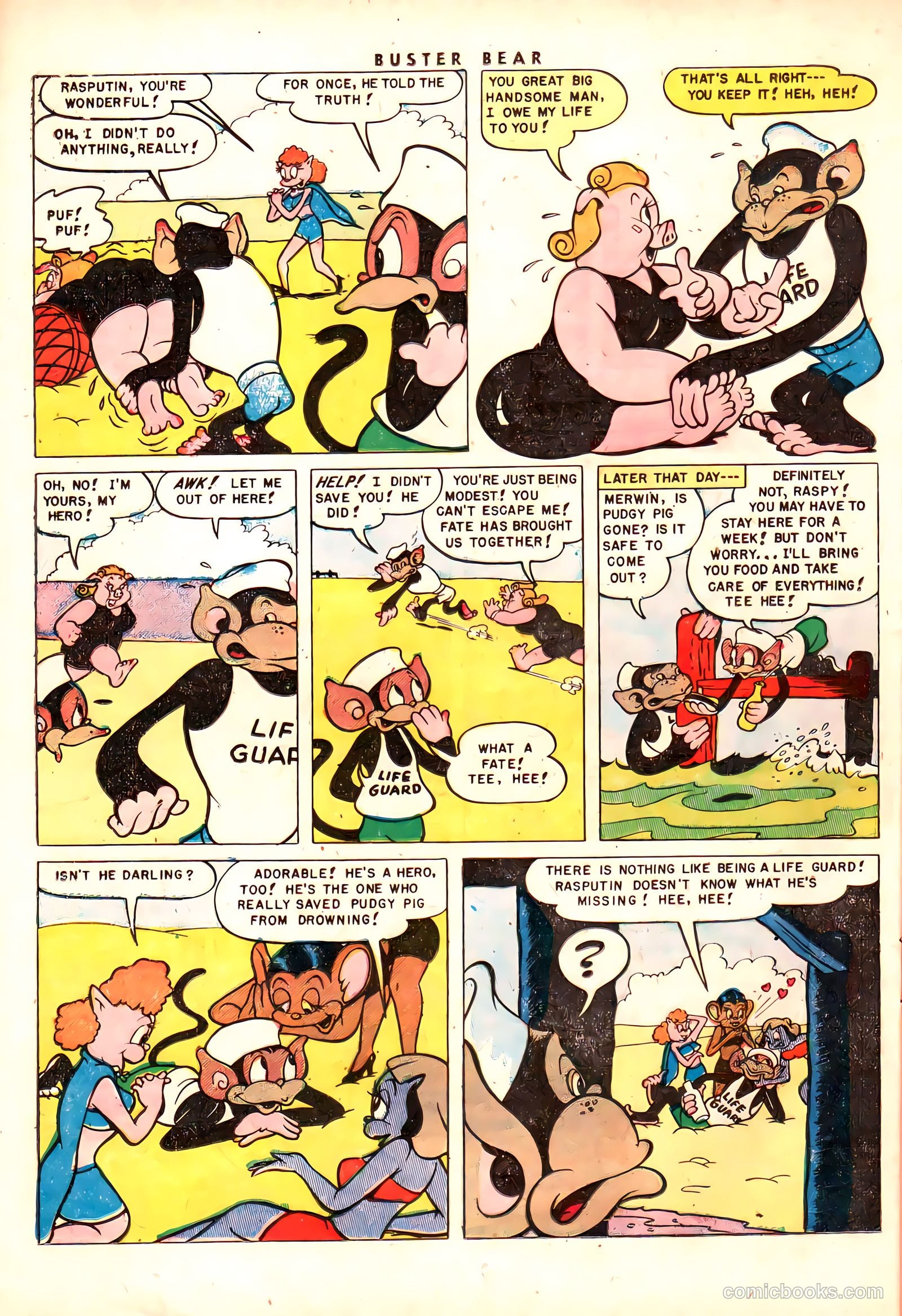 Buster Bear #1 (1953) — page 24 of 36