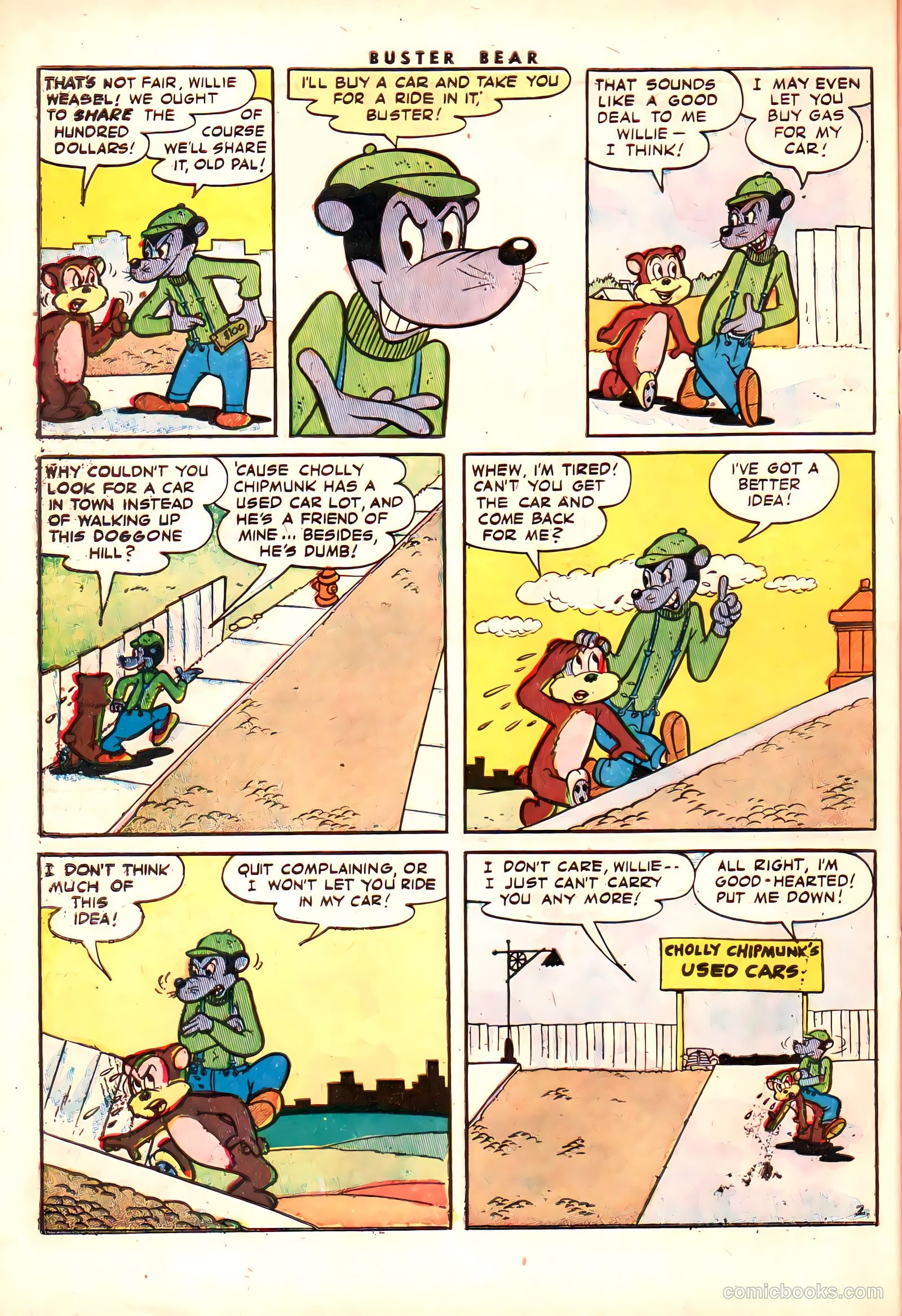 Buster Bear #1 (1953) — page 28 of 36