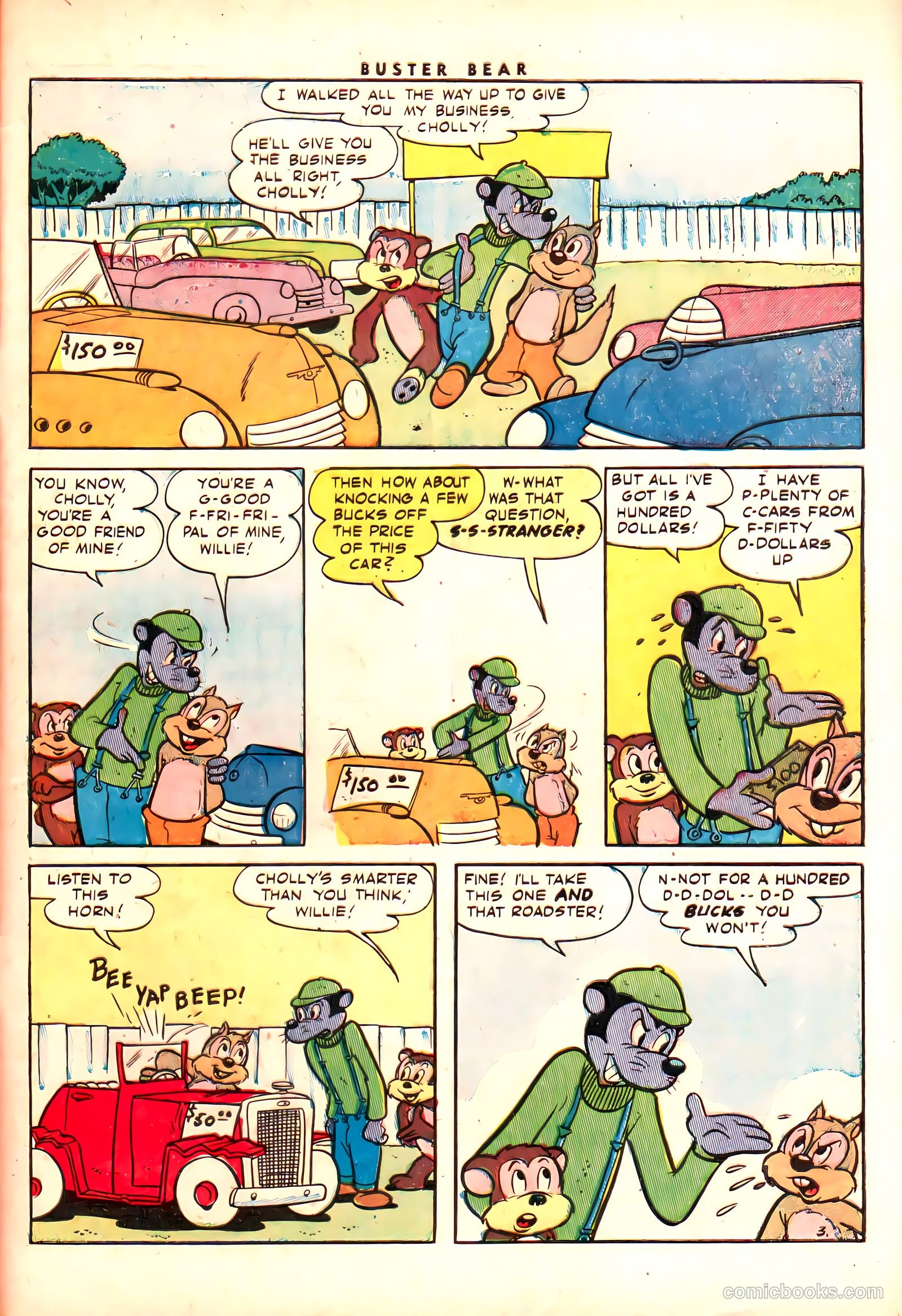 Buster Bear #1 (1953) — page 29 of 36