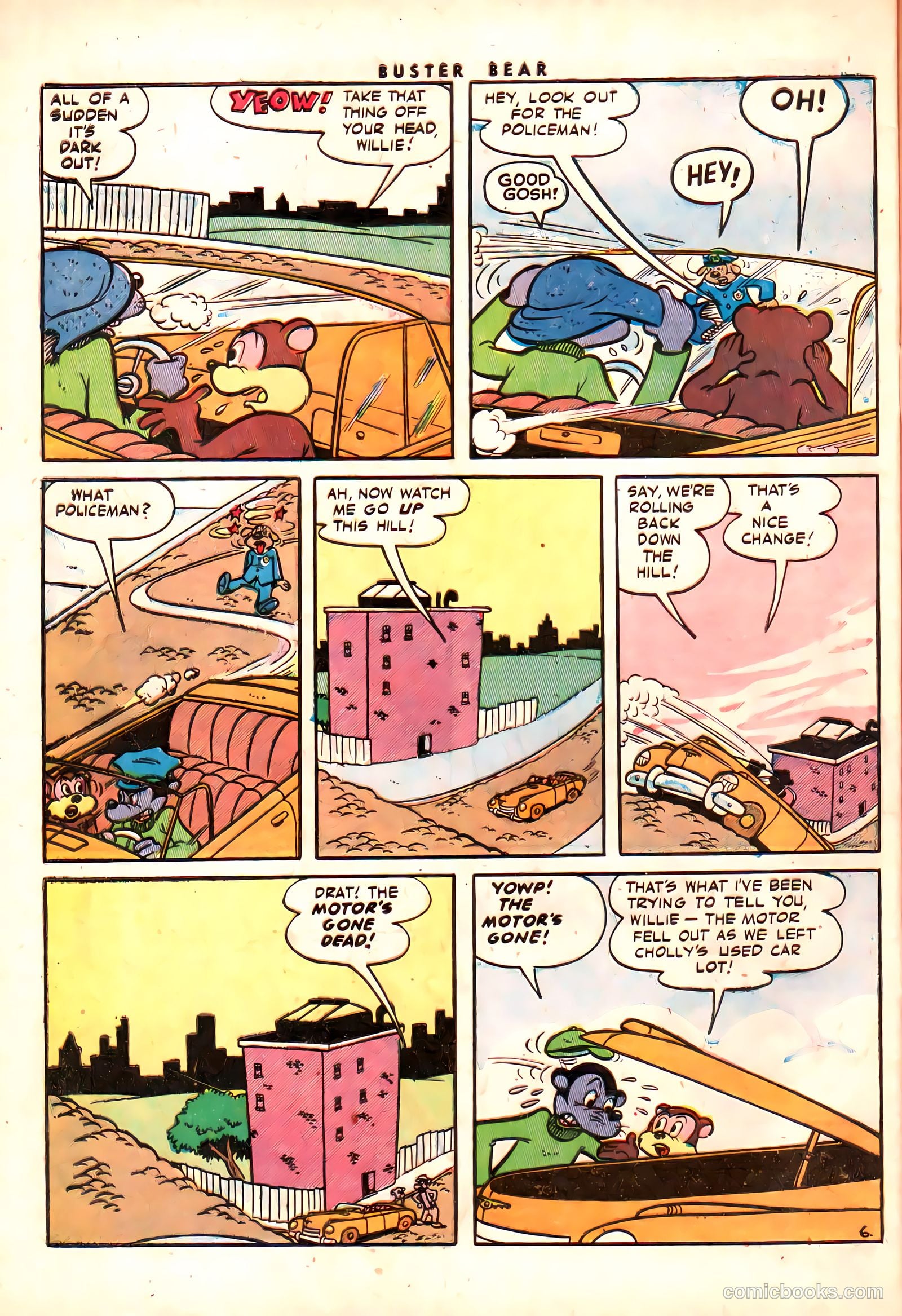 Buster Bear #1 (1953) — page 32 of 36