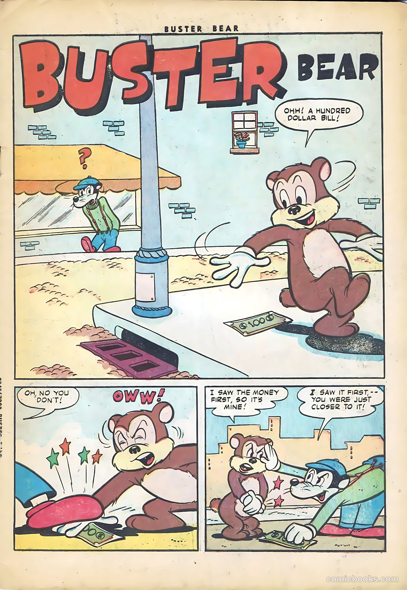 Buster Bear #10 (1955) — page 3 of 36