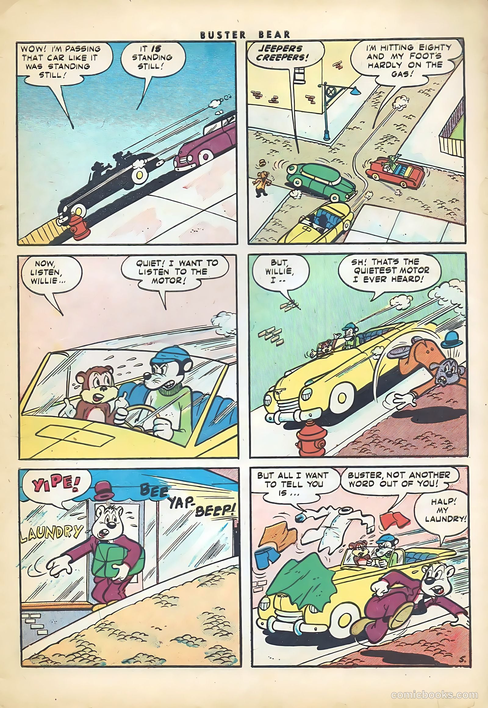 Buster Bear #10 (1955) — page 7 of 36