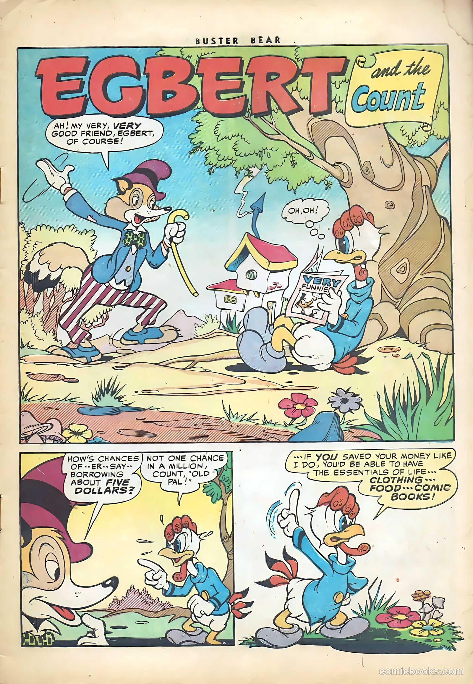 Buster Bear #10 (1955) — page 9 of 36