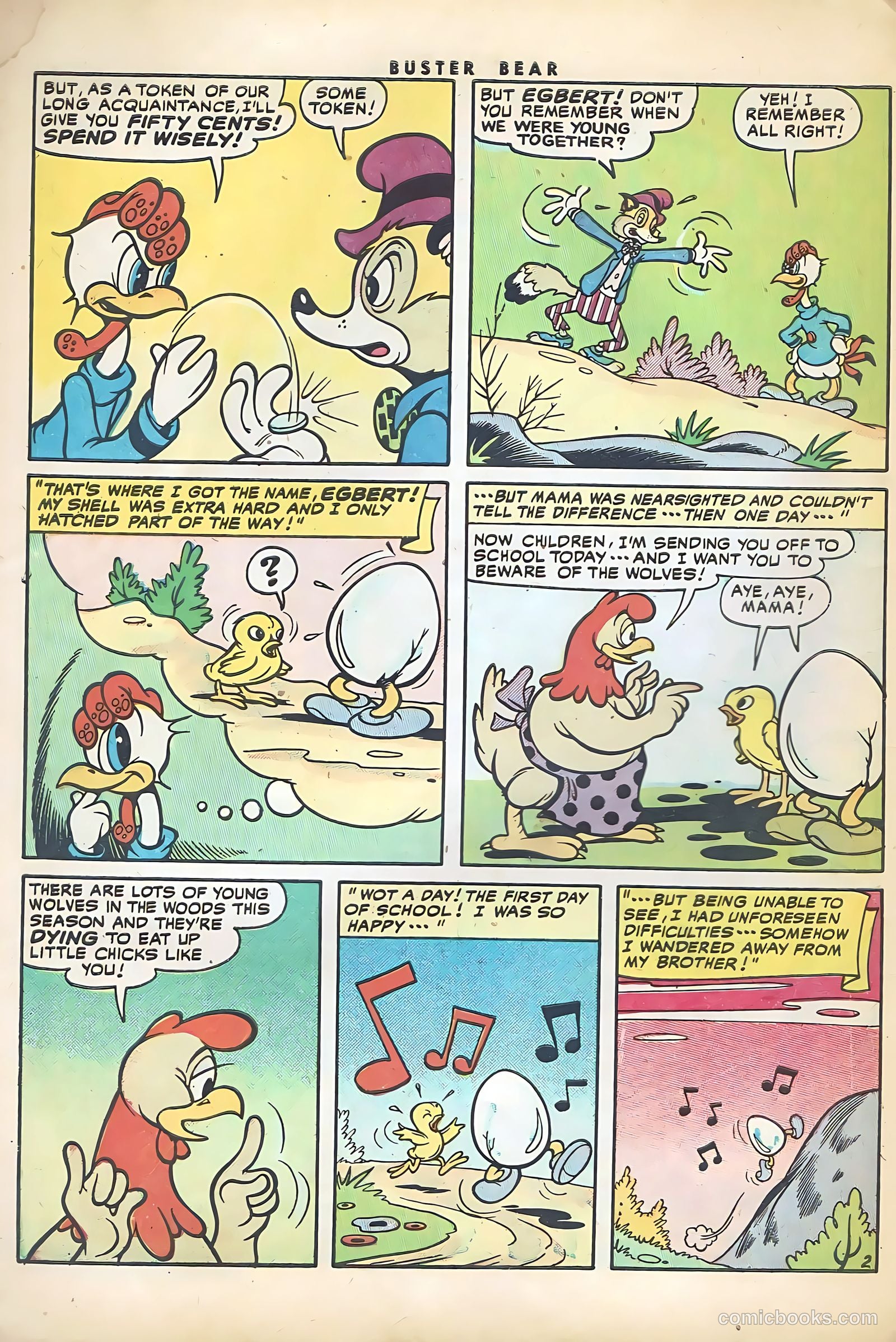 Buster Bear #10 (1955) — page 10 of 36