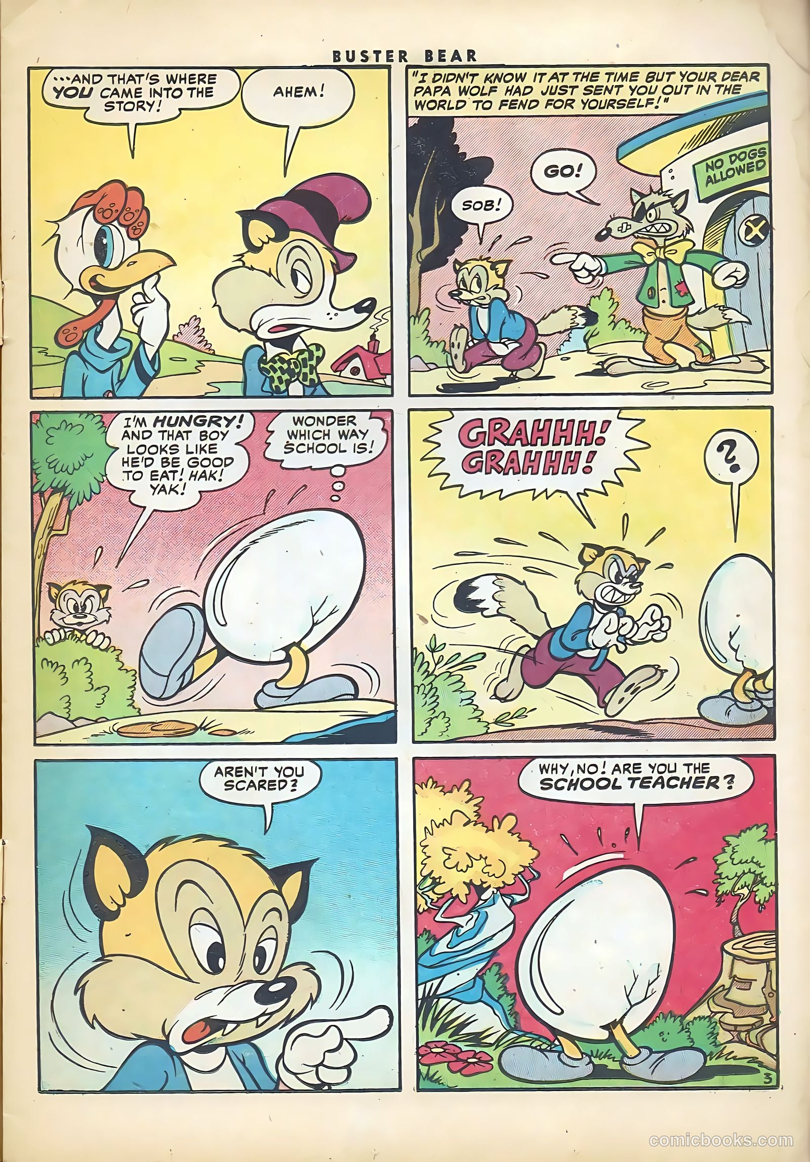 Buster Bear #10 (1955) — page 11 of 36