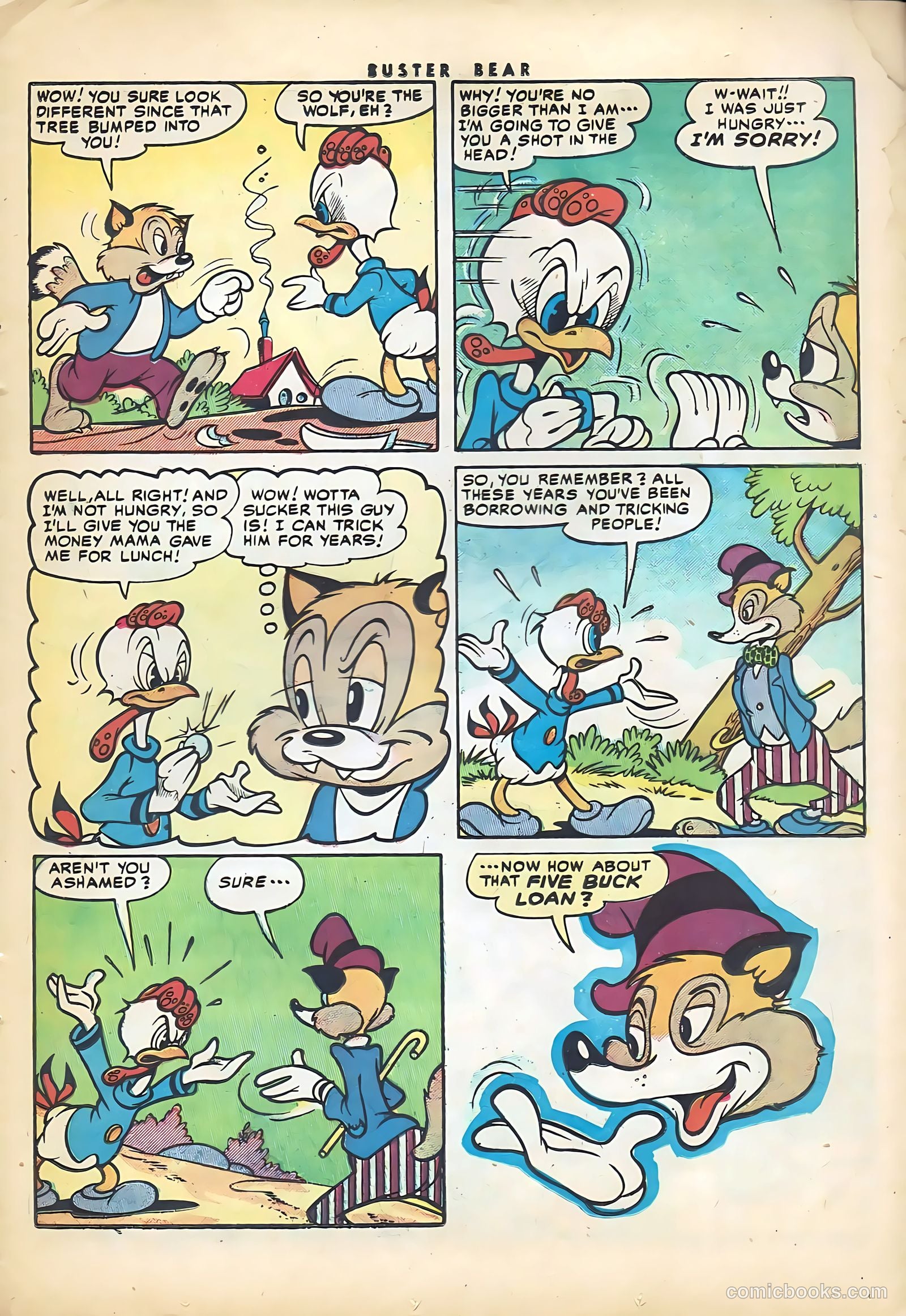 Buster Bear #10 (1955) — page 13 of 36