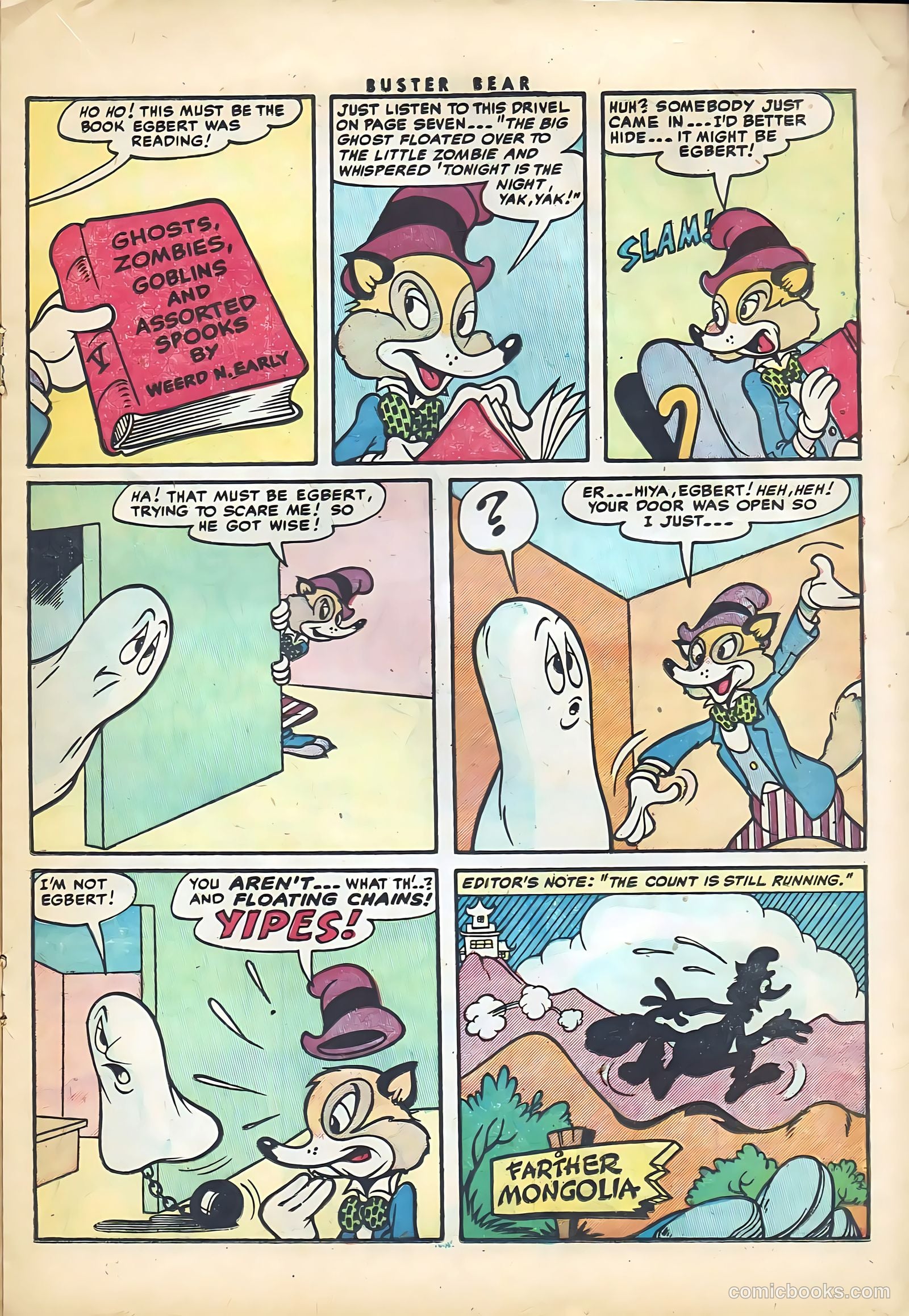 Buster Bear #10 (1955) — page 17 of 36