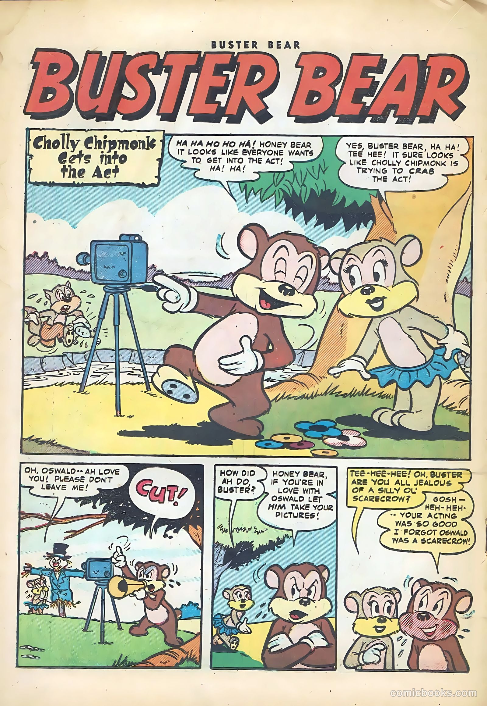 Buster Bear #10 (1955) — page 18 of 36