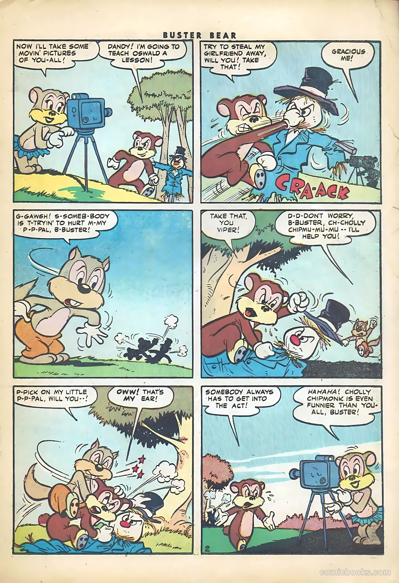 Buster Bear #10 (1955) — page 19 of 36