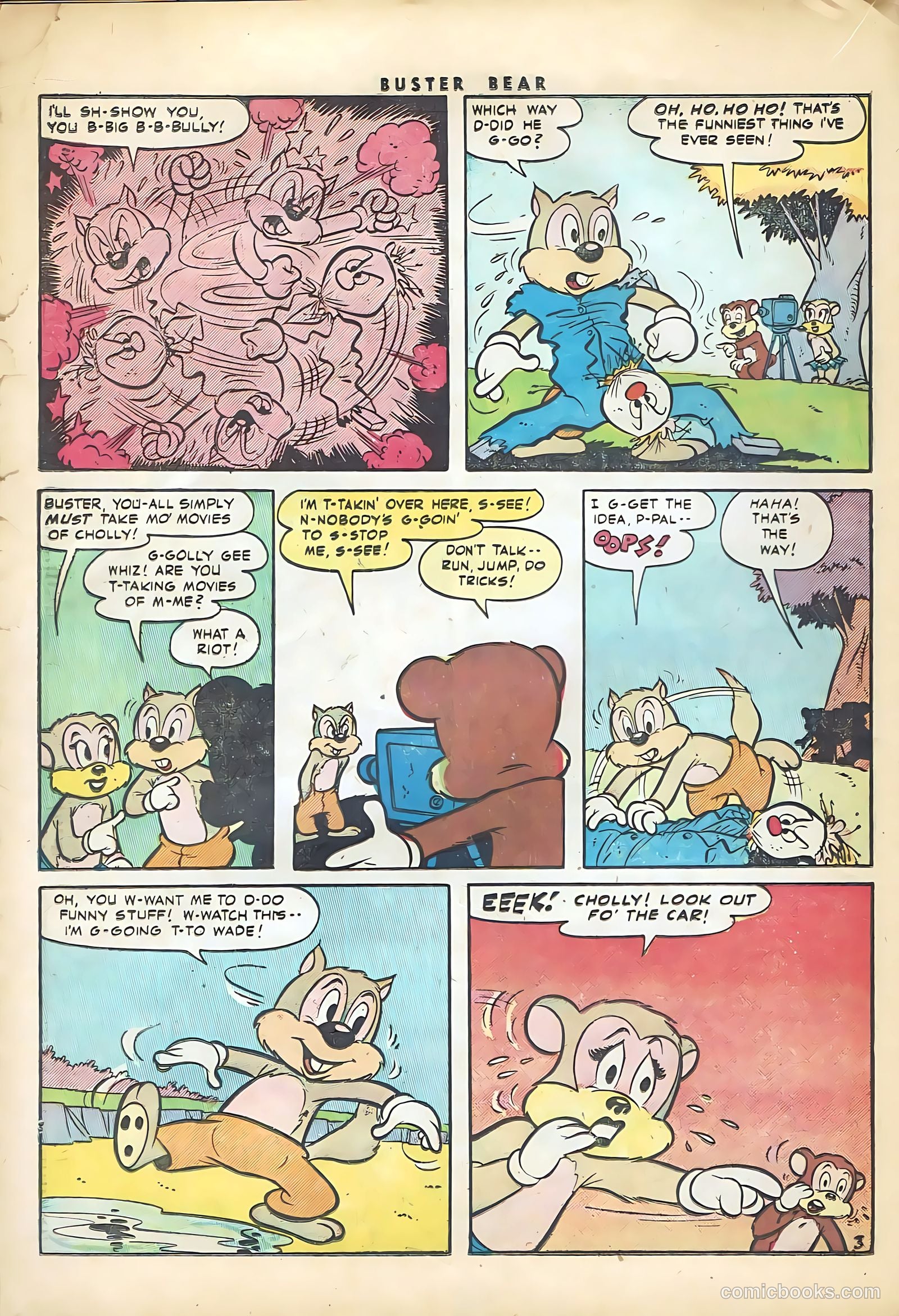 Buster Bear #10 (1955) — page 20 of 36
