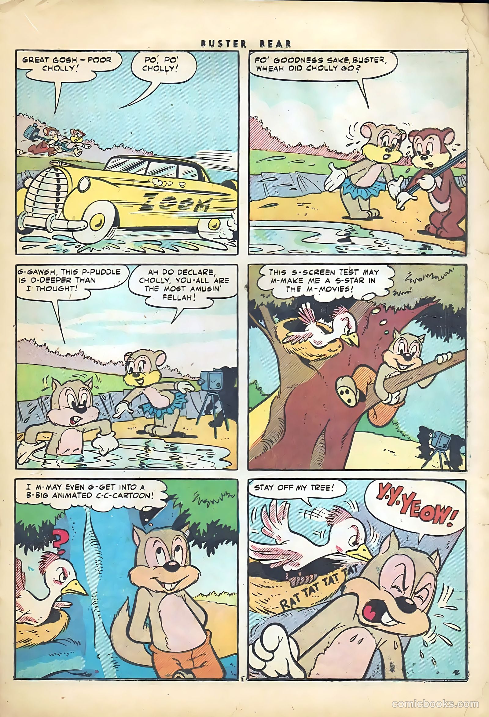 Buster Bear #10 (1955) — page 21 of 36