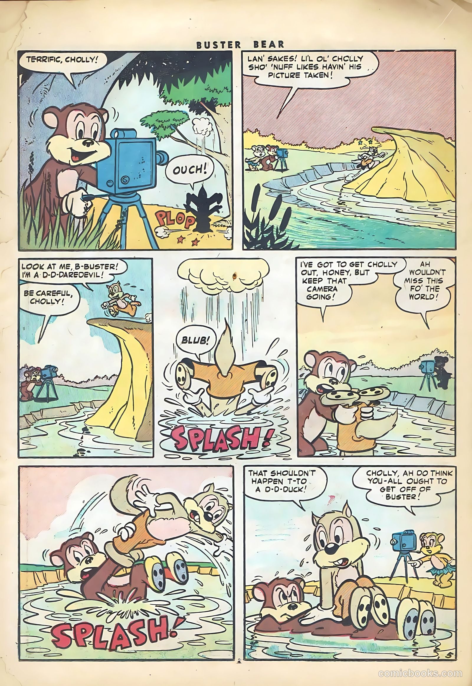 Buster Bear #10 (1955) — page 22 of 36