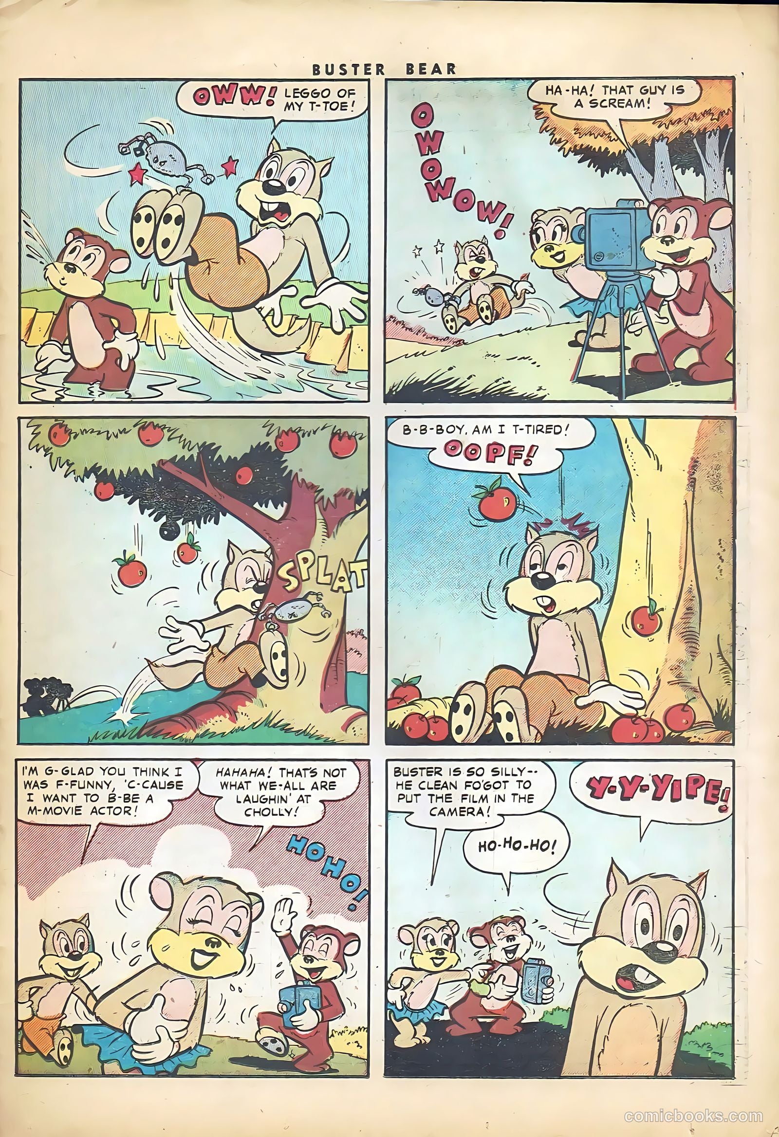 Buster Bear #10 (1955) — page 23 of 36