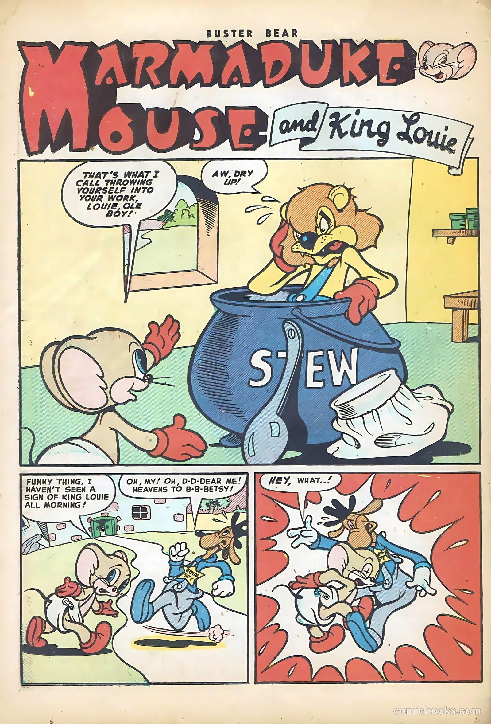 Buster Bear #10 (1955) — page 26 of 36