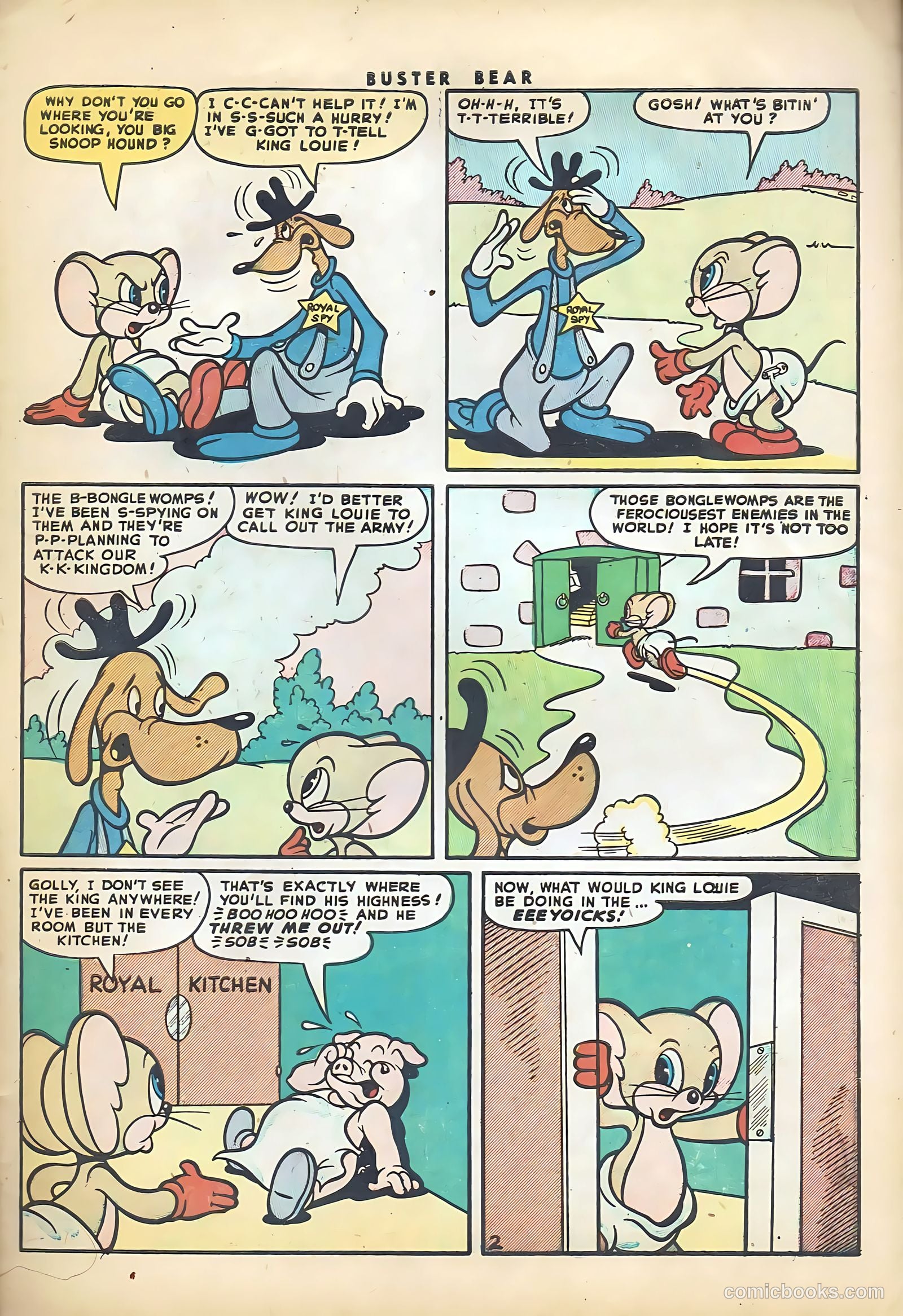 Buster Bear #10 (1955) — page 27 of 36