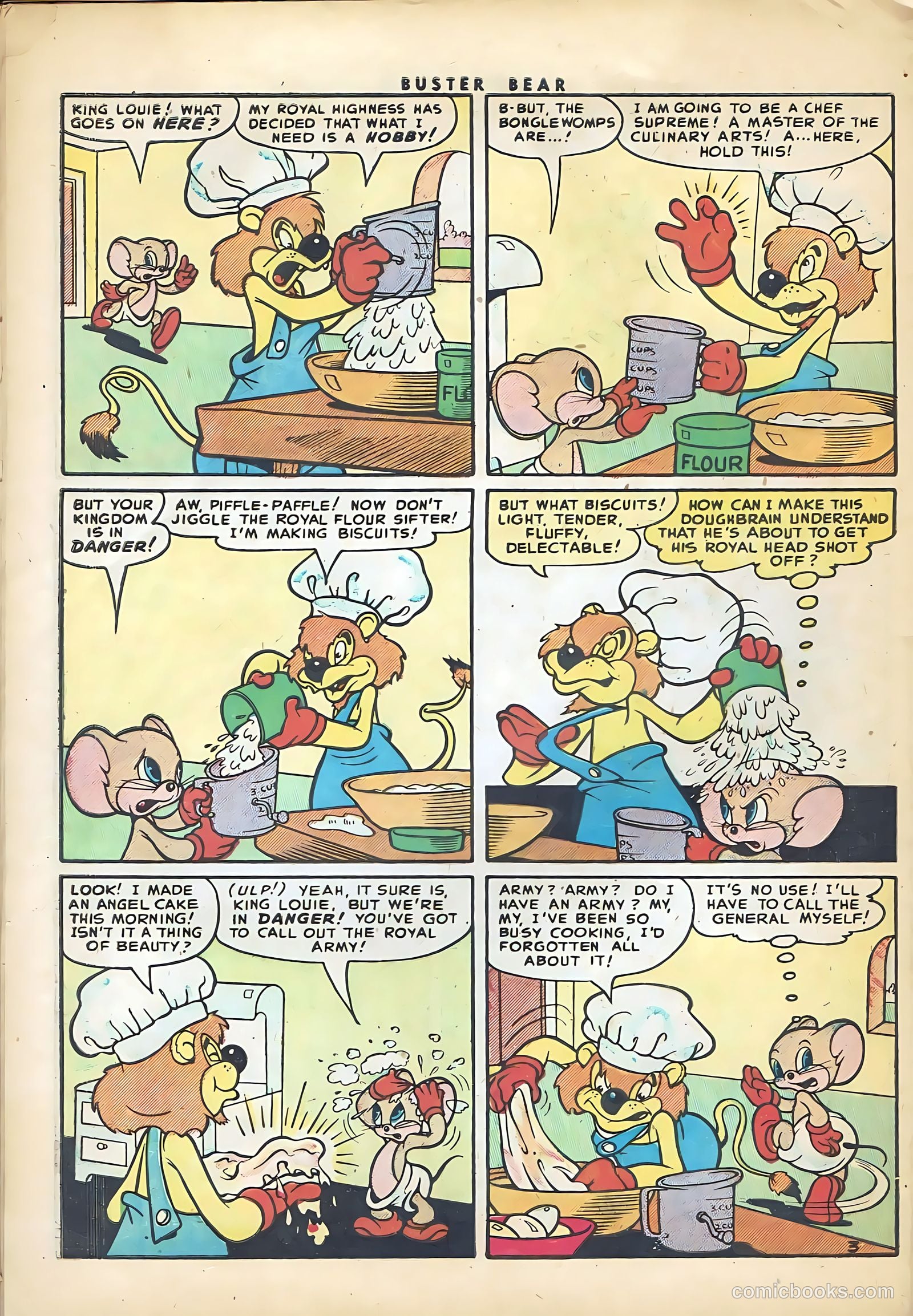 Buster Bear #10 (1955) — page 28 of 36