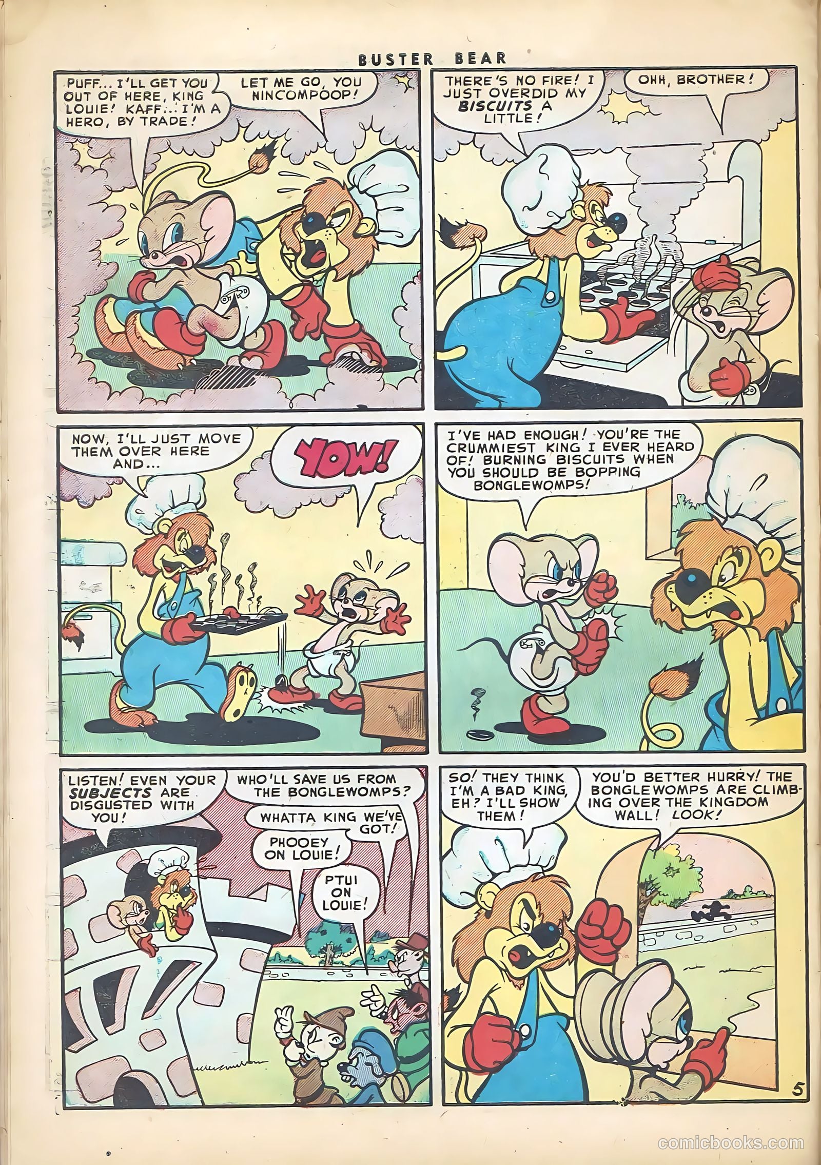 Buster Bear #10 (1955) — page 30 of 36