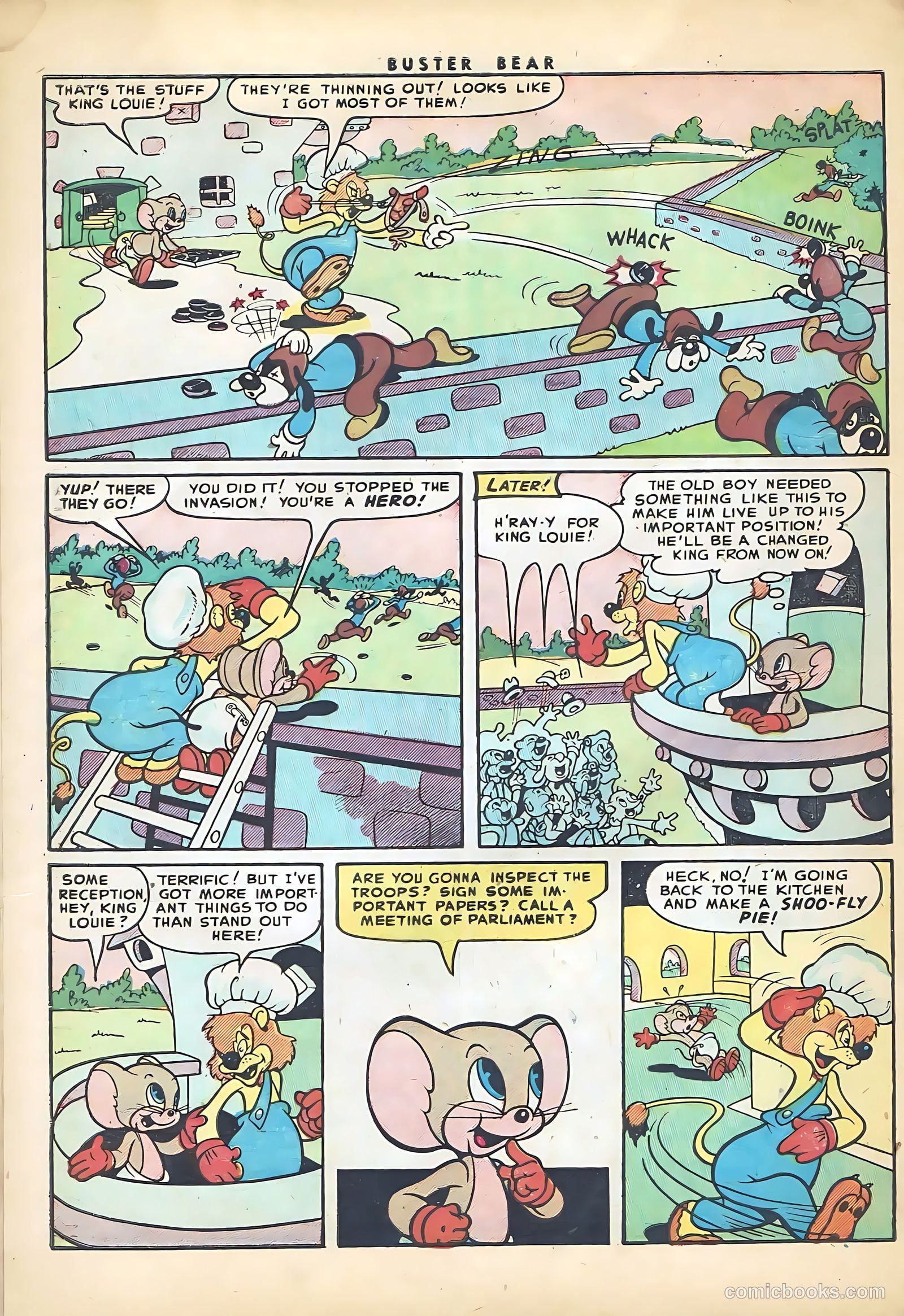 Buster Bear #10 (1955) — page 32 of 36