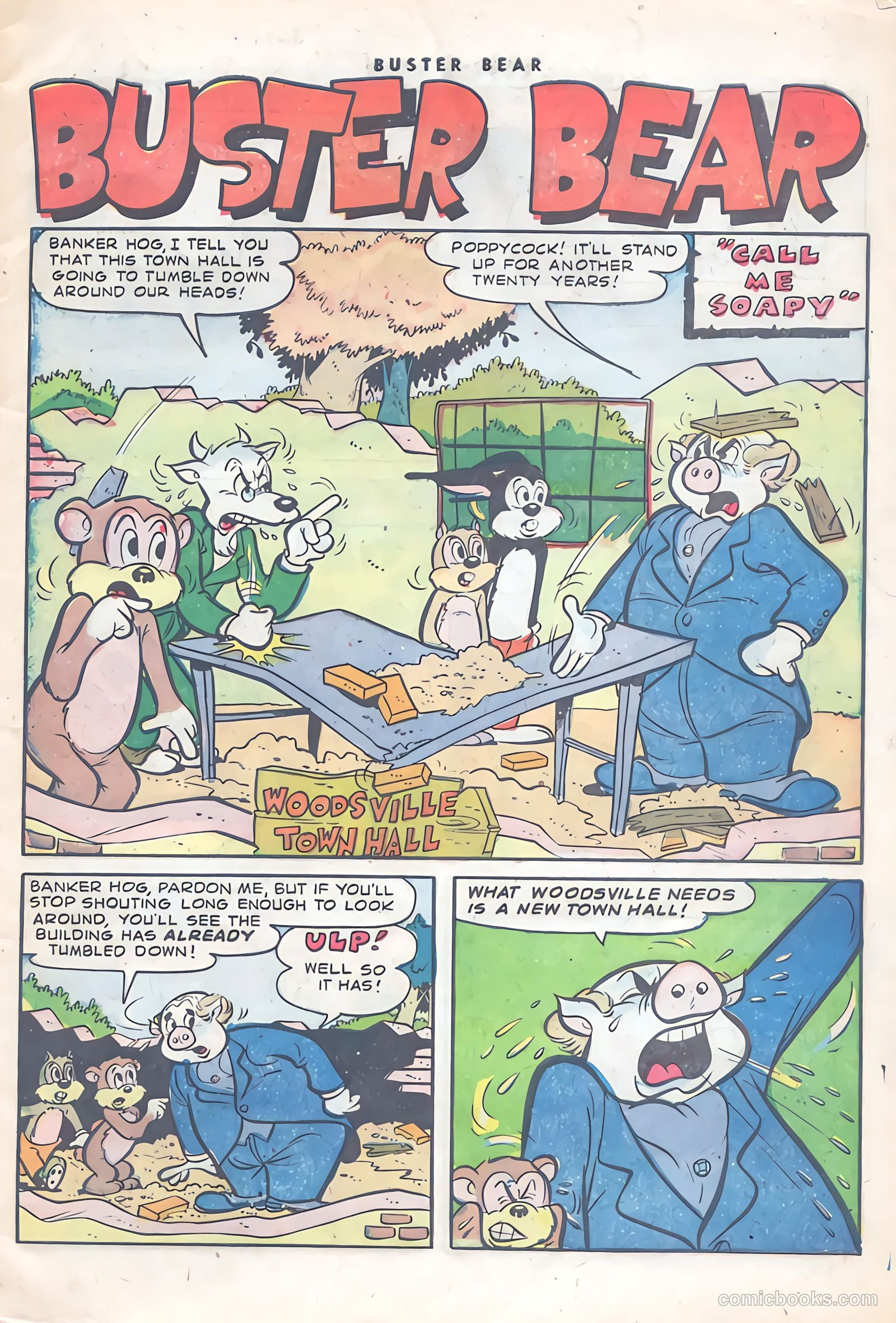Buster Bear #2 (1954) — page 3 of 36
