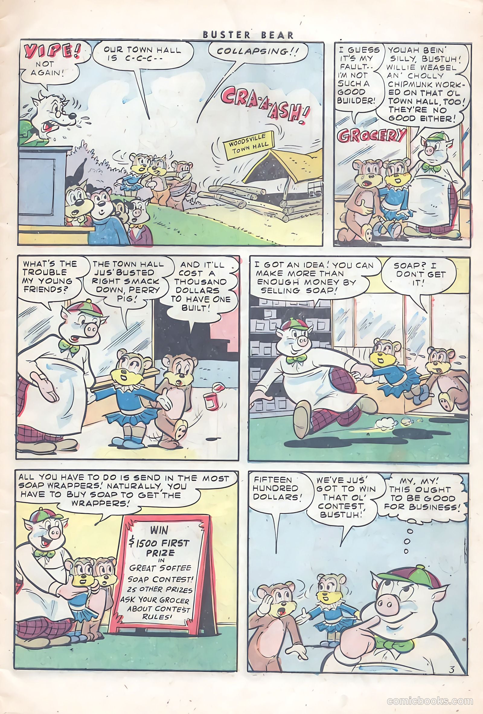 Buster Bear #2 (1954) — page 5 of 36