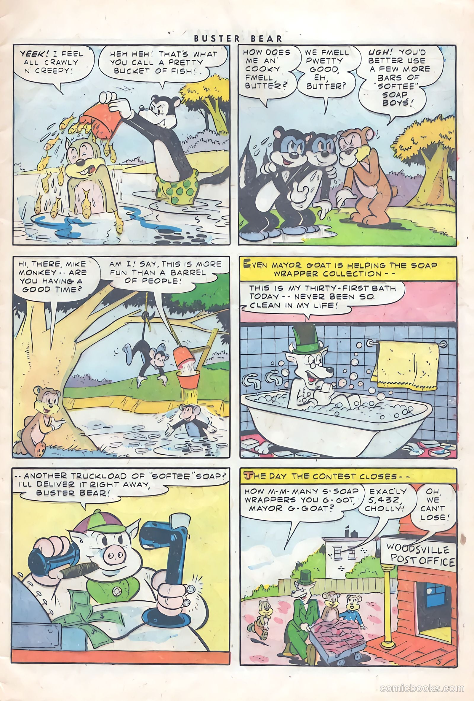 Buster Bear #2 (1954) — page 7 of 36