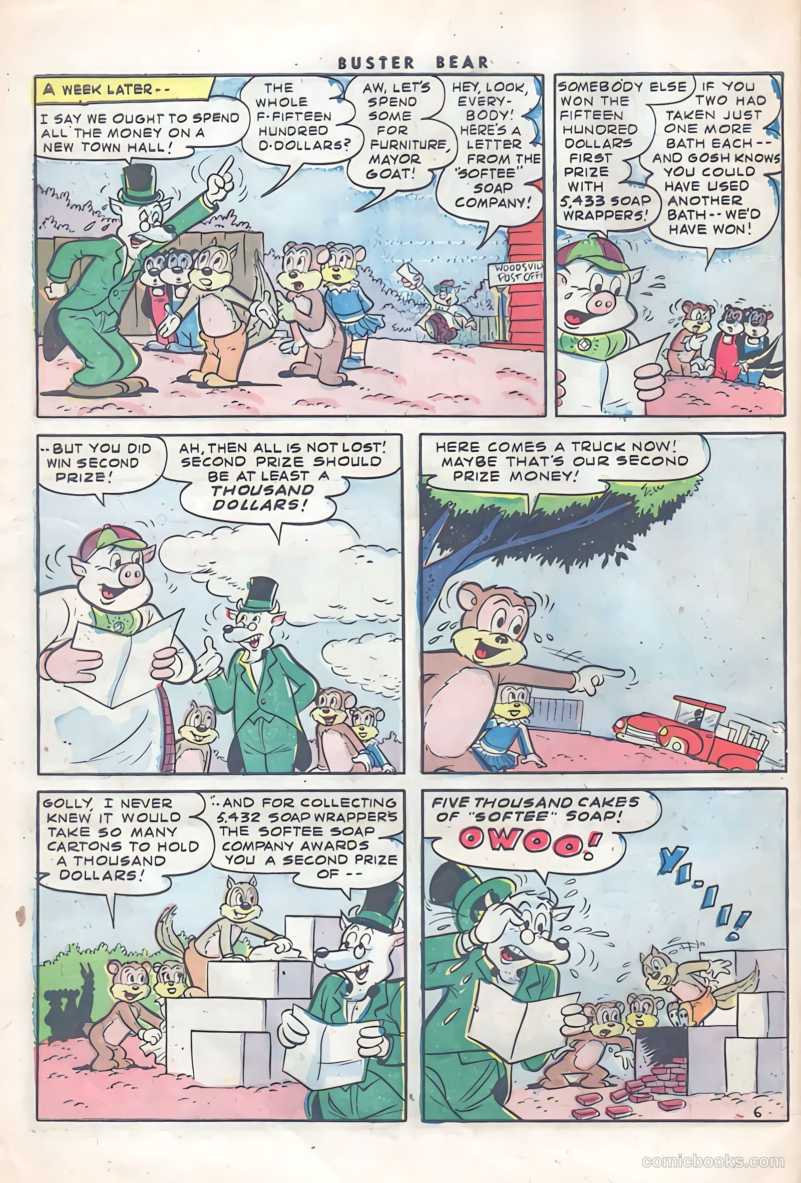Buster Bear #2 (1954) — page 8 of 36