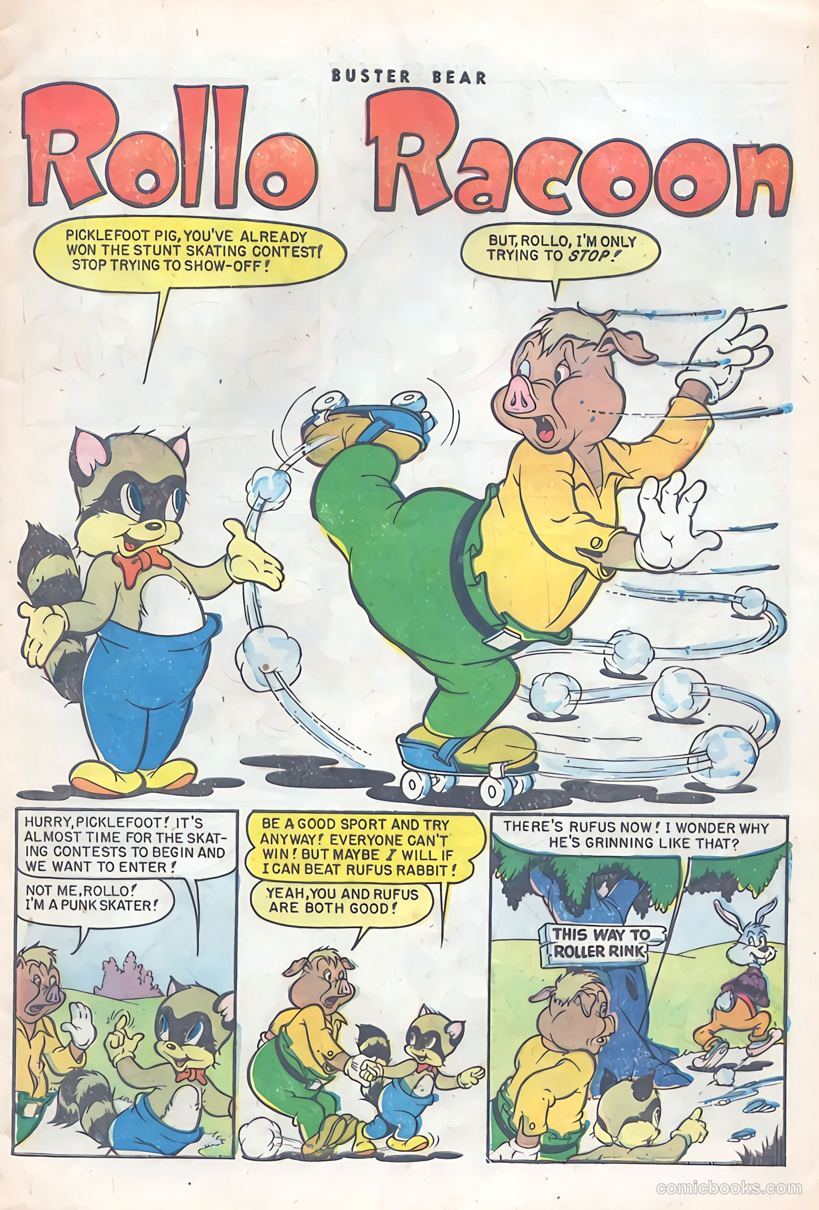 Buster Bear #2 (1954) — page 9 of 36