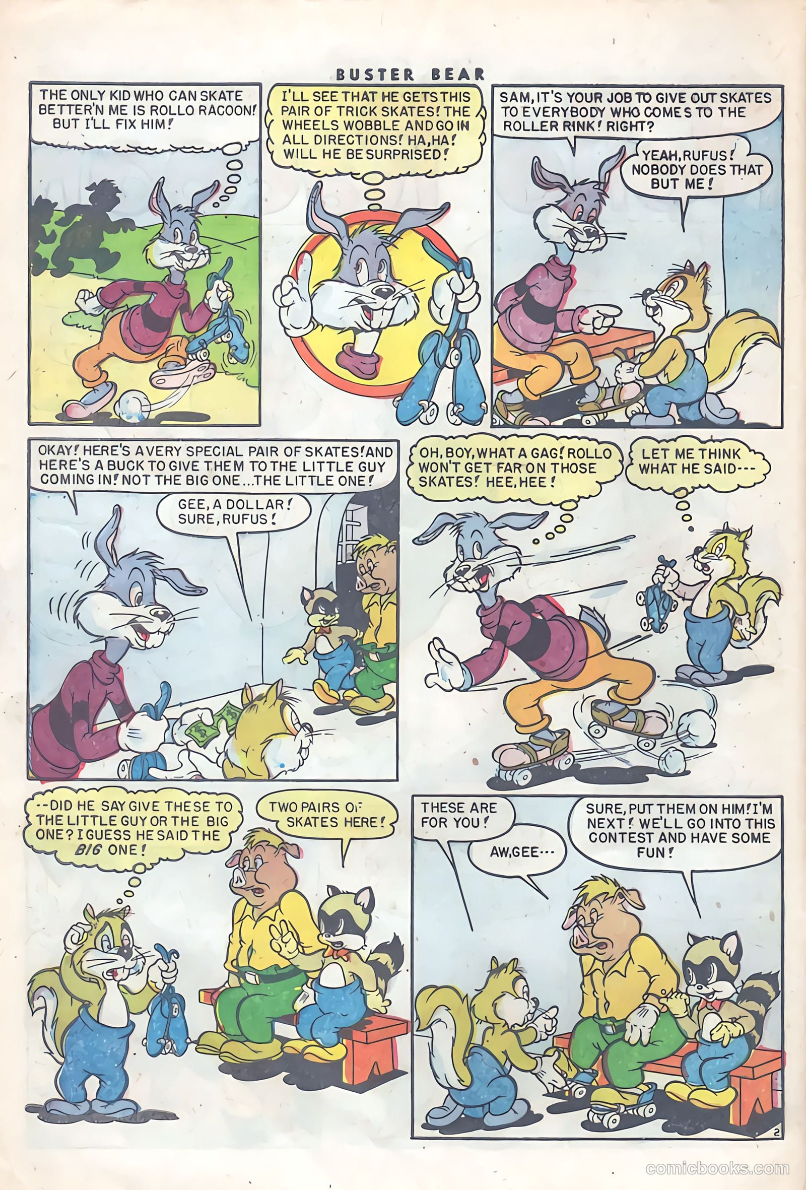 Buster Bear #2 (1954) — page 10 of 36