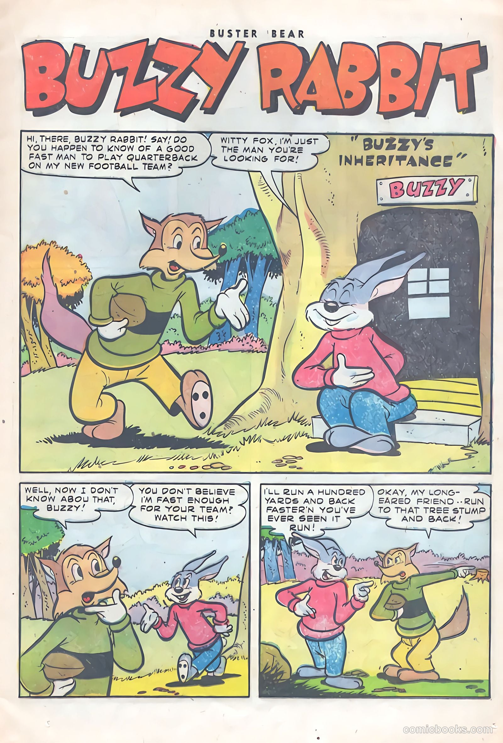 Buster Bear #2 (1954) — page 15 of 36