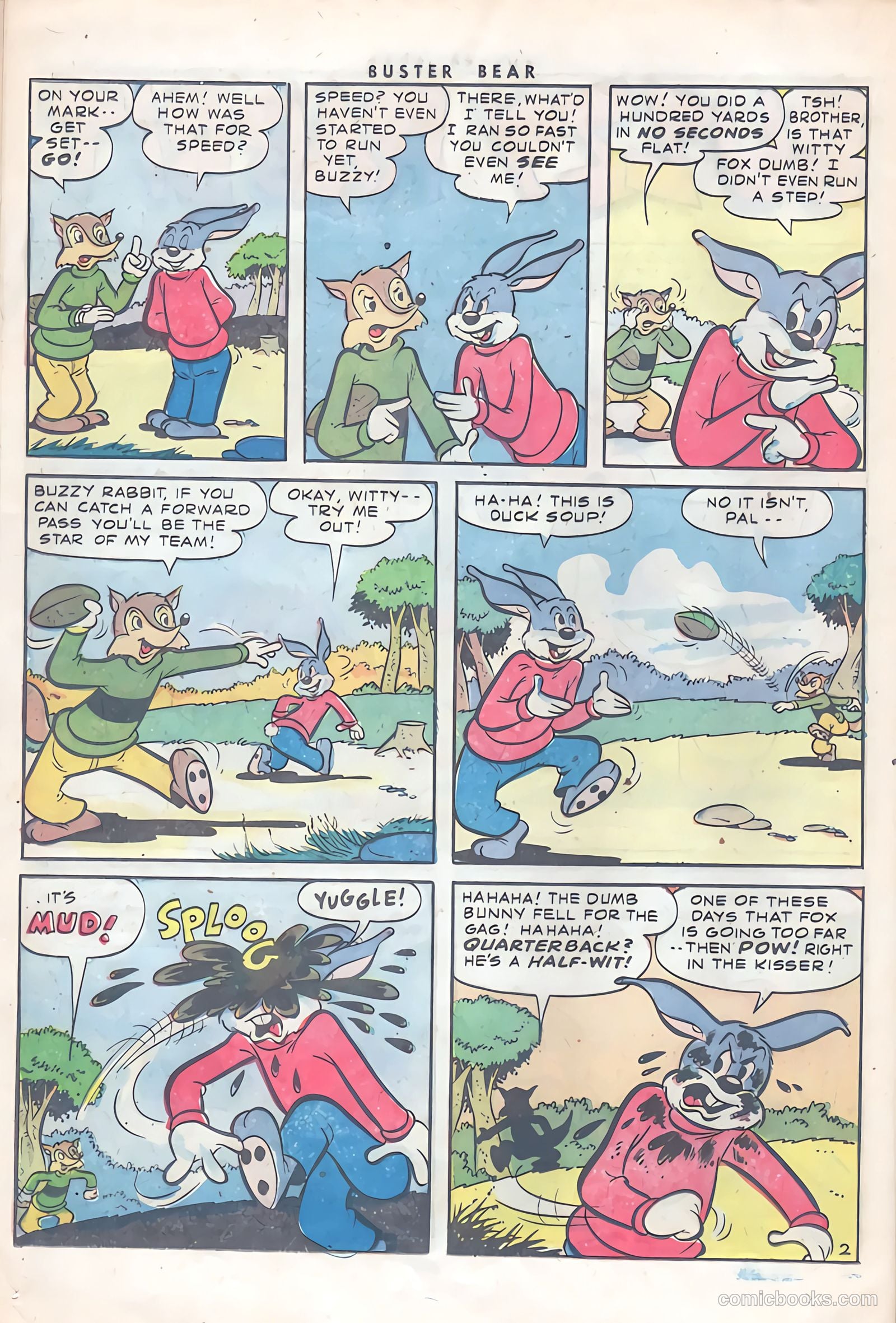 Buster Bear #2 (1954) — page 16 of 36